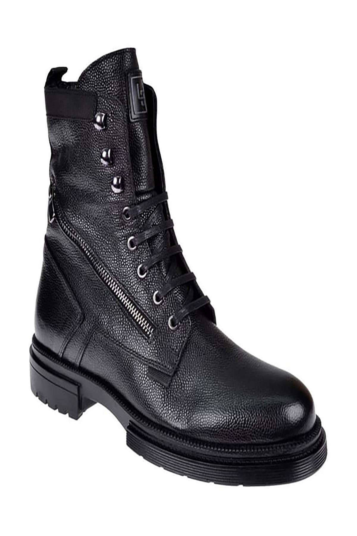 Luciano Bellini Bc 5807 Erkek Casual Bot - SİYAH