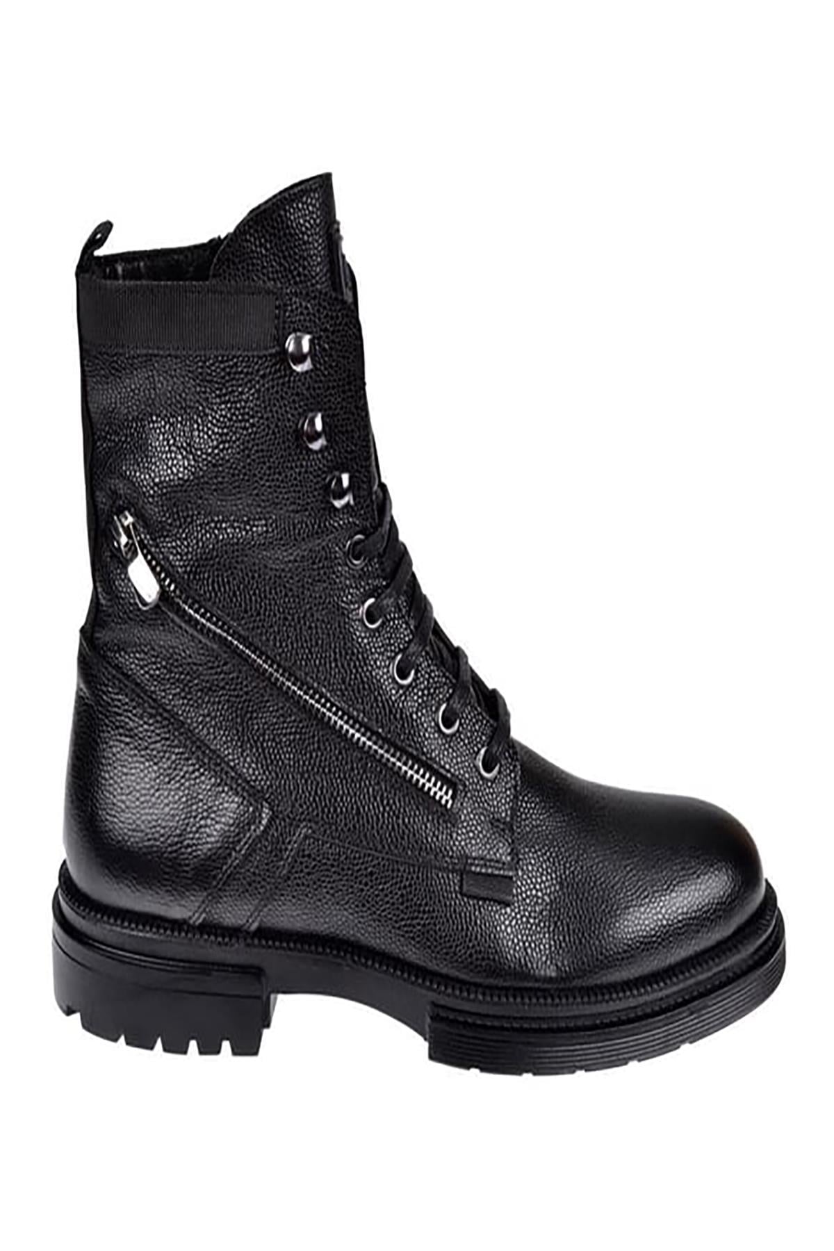 Luciano Bellini Bc 5807 Erkek Casual Bot - SİYAH