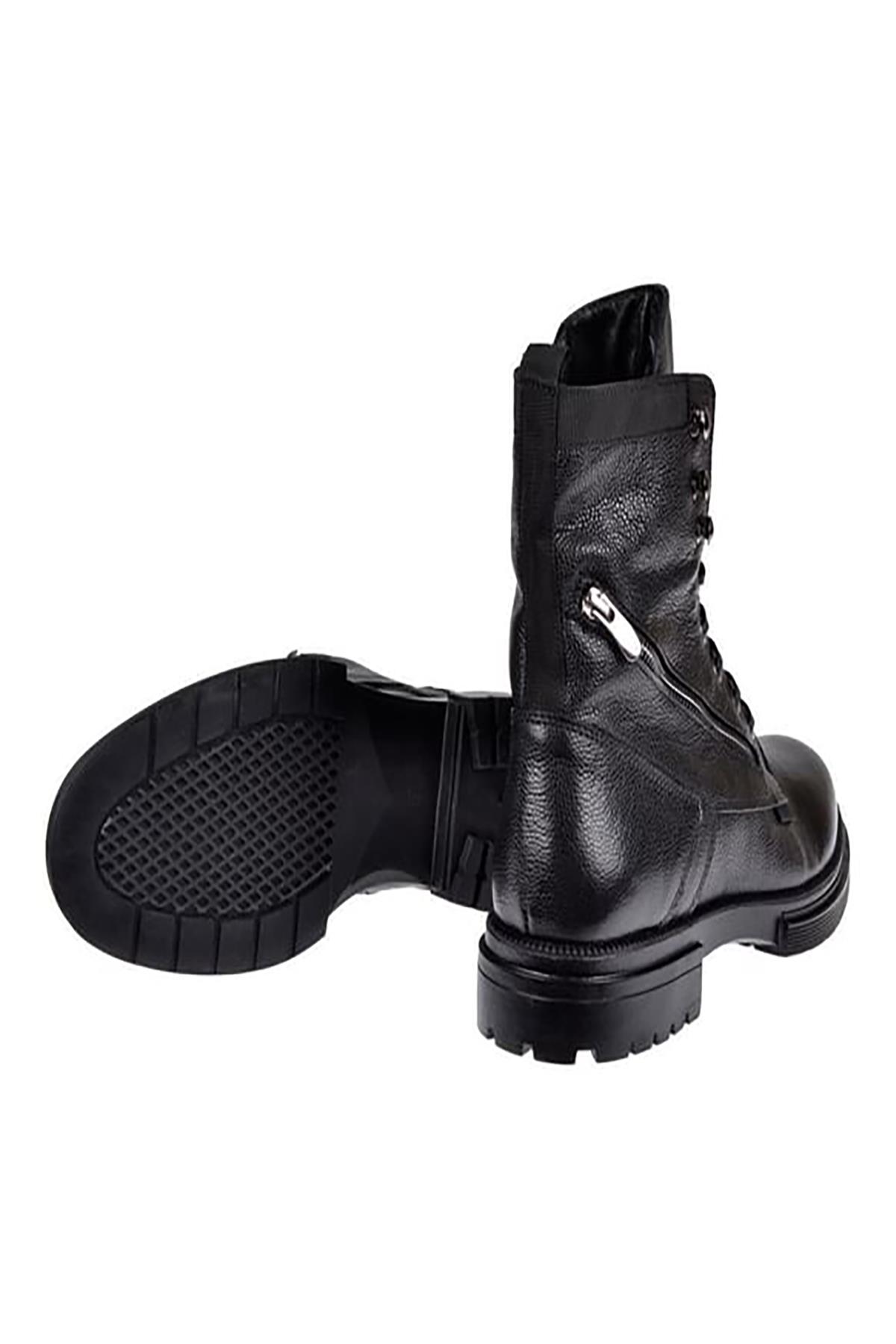 Luciano Bellini Bc 5807 Erkek Casual Bot - SİYAH