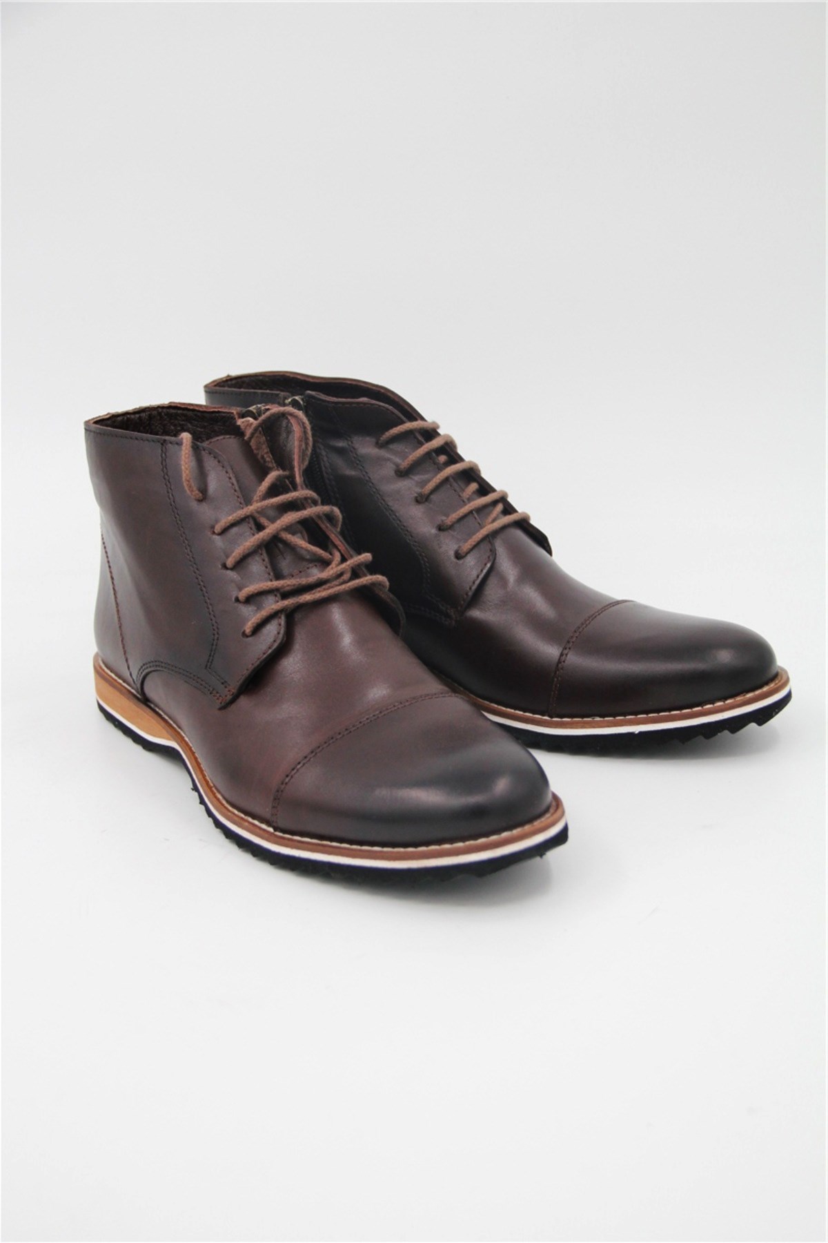 Luciano Bellini Be403 Erkek Casual Bot - KAHVERENGİ