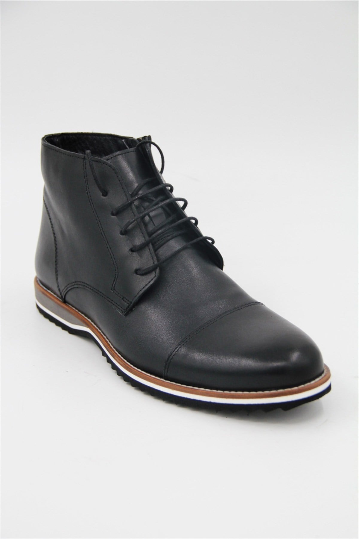 Luciano Bellini Be403 Erkek Casual Bot - SİYAH