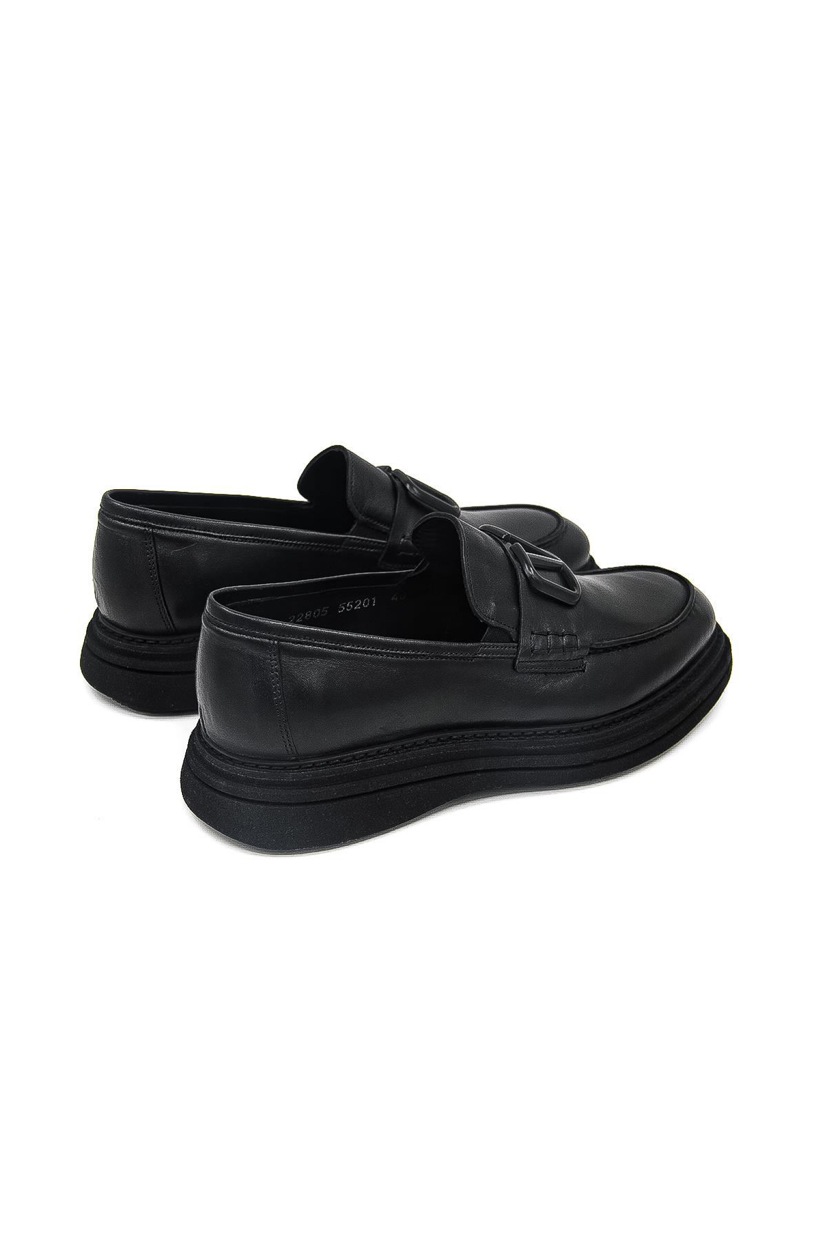 Luciano Bellini C22805-1 Erkek Loafer Ayakkabı - SİYAH
