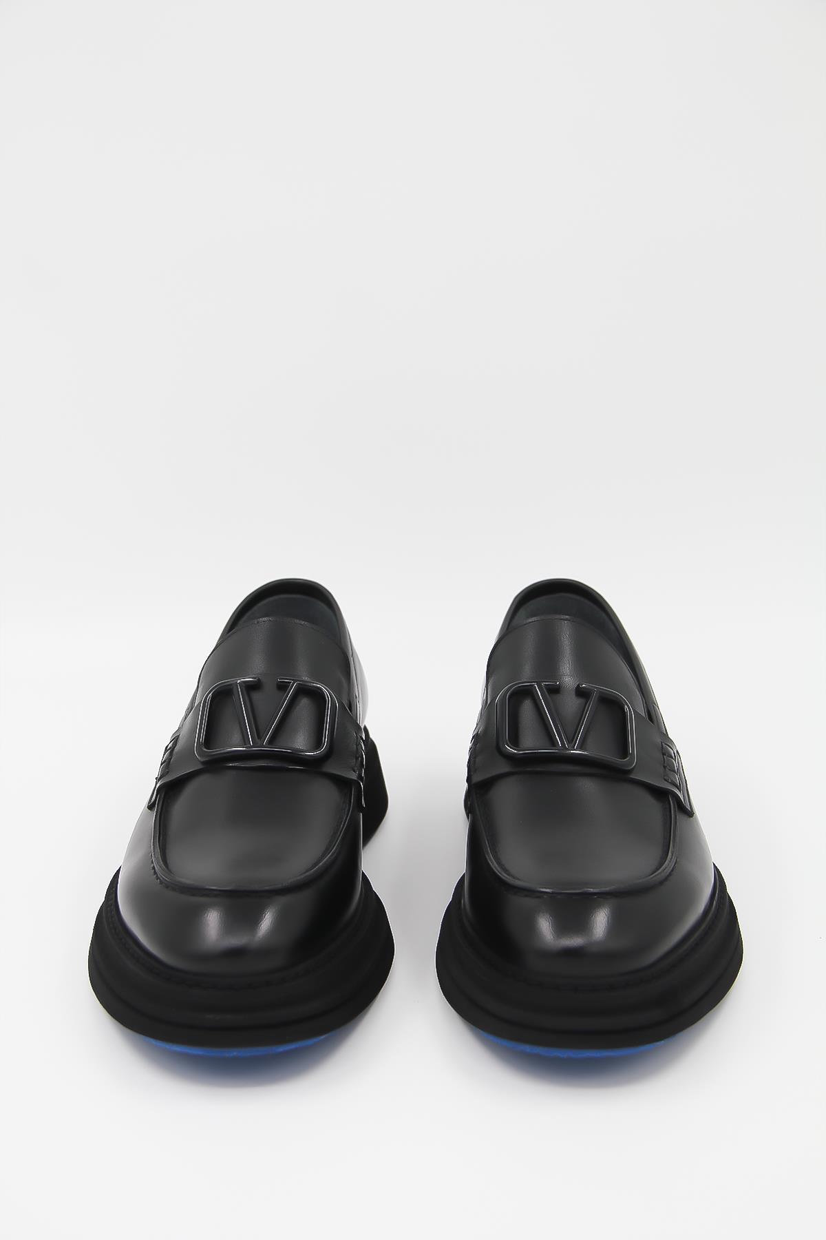 Luciano Bellini C22805 Erkek Loafer Ayakkabı - SİYAH