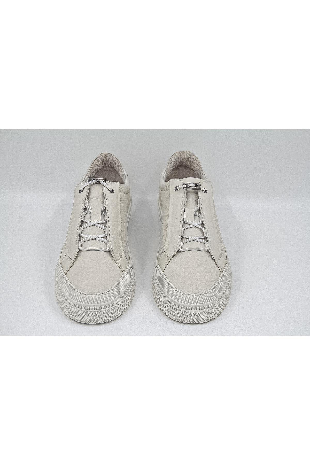 Luciano Bellini C28406 Erkek Casual Ayakkabı - KREM