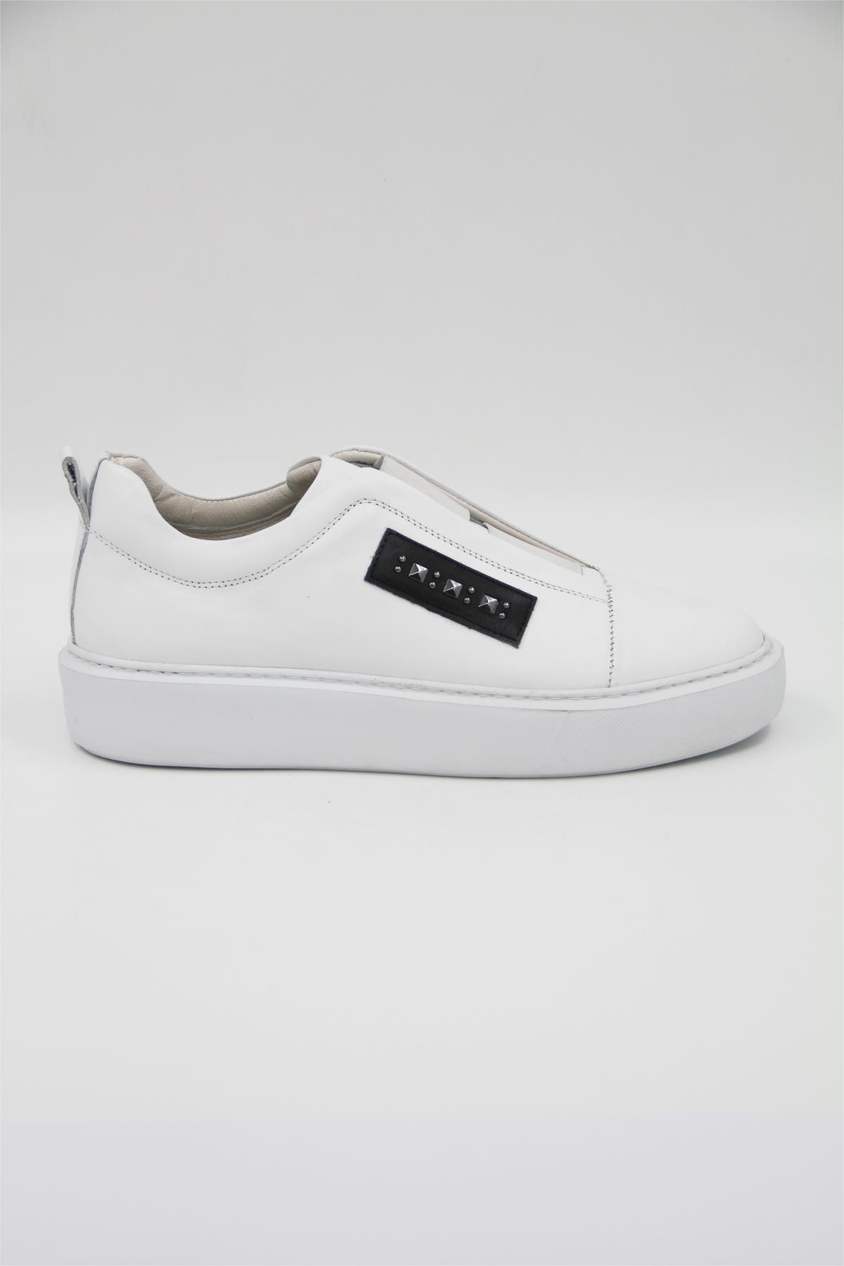 Luciano Bellini E3759 Erkek Casual Ayakkabı - BEYAZ