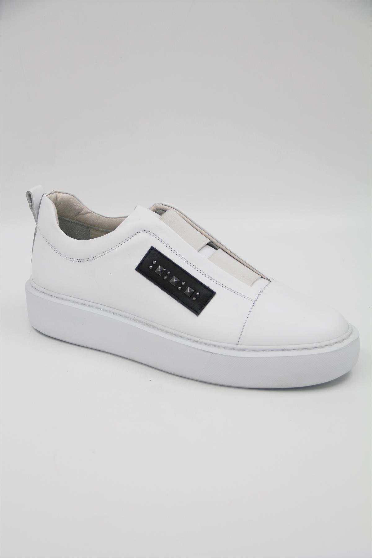 Luciano Bellini E3759 Erkek Casual Ayakkabı - BEYAZ