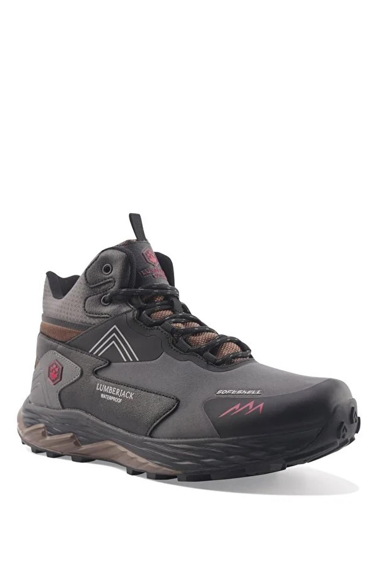 Lumberjack Burk 3Pr Erkek Outdoor Bot - GRİ