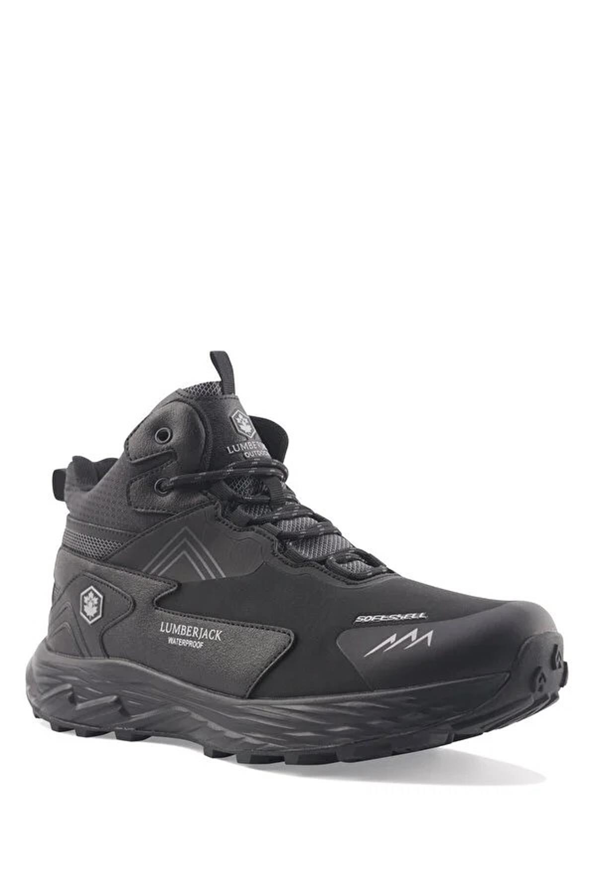 Lumberjack Burk 3Pr Erkek Outdoor Bot - SİYAH