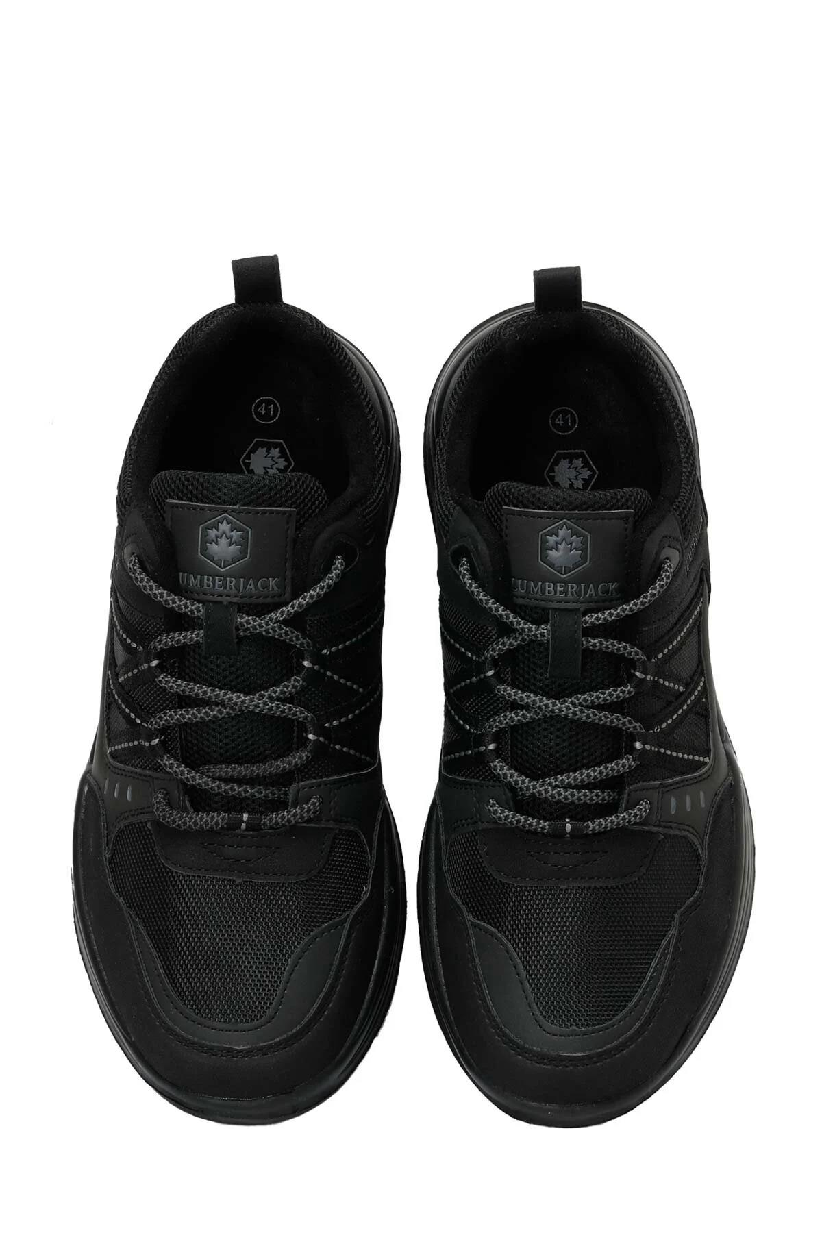 Lumberjack Xenon 4Fx Erkek Sneaker Ayakkabı - SİYAH