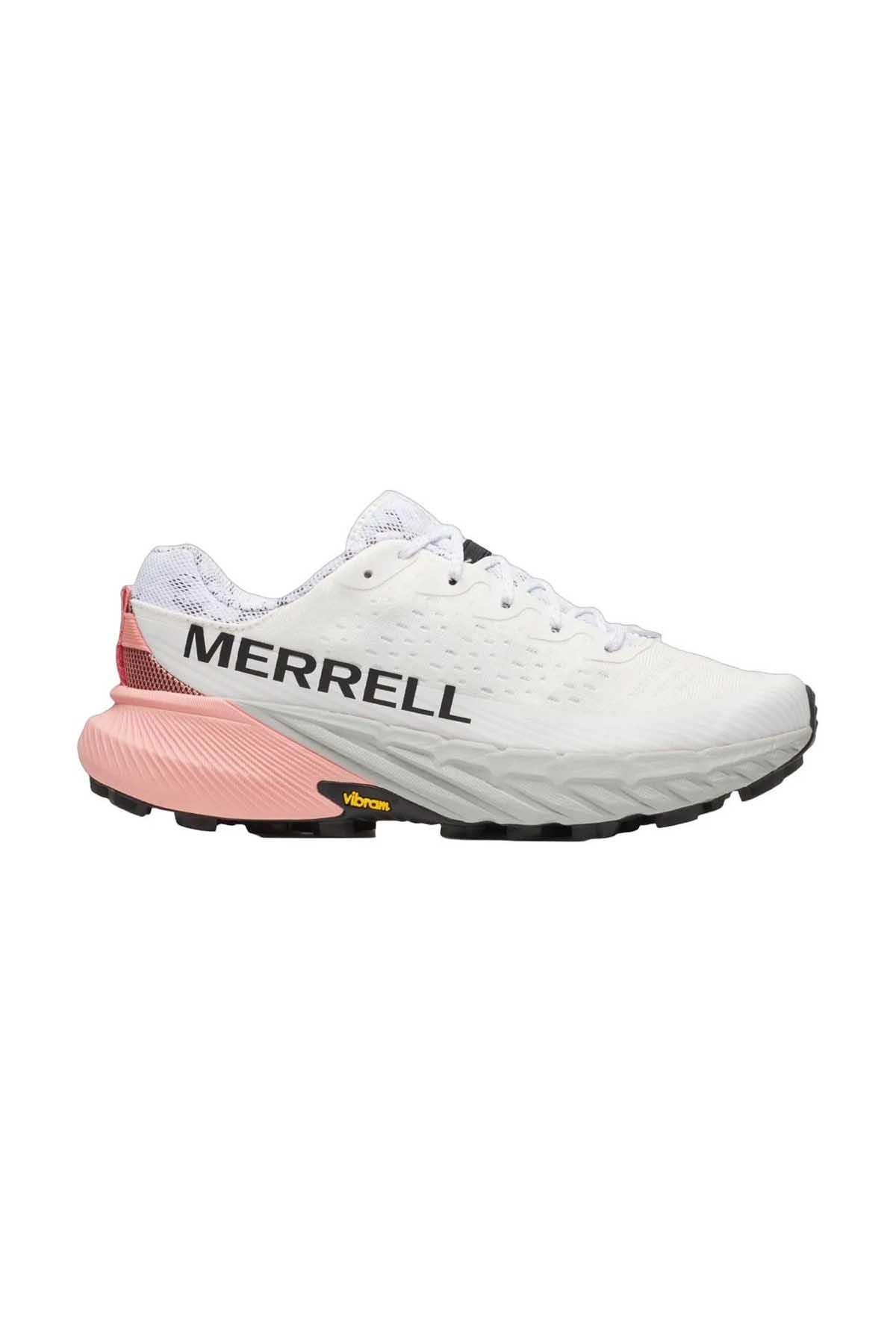 Merrell Agılıty Peak 5 J068374 Kadın Koşu Ayakkabısı - BEYAZ