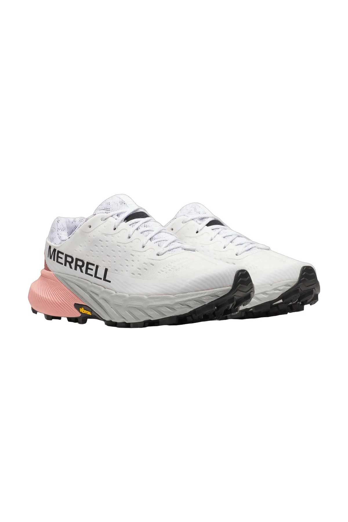 Merrell Agılıty Peak 5 J068374 Kadın Koşu Ayakkabısı - BEYAZ