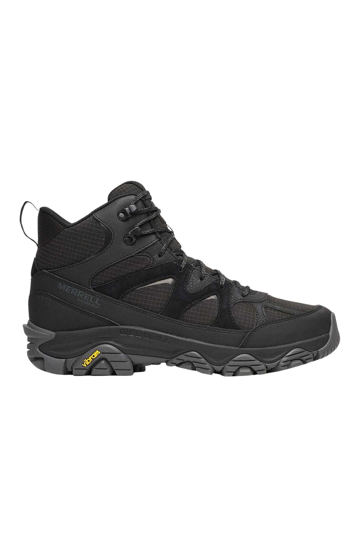 Merrell Thermo Snow Grip Mid Waterproof J038287 Erkek Outdoor Bot - SİYAH