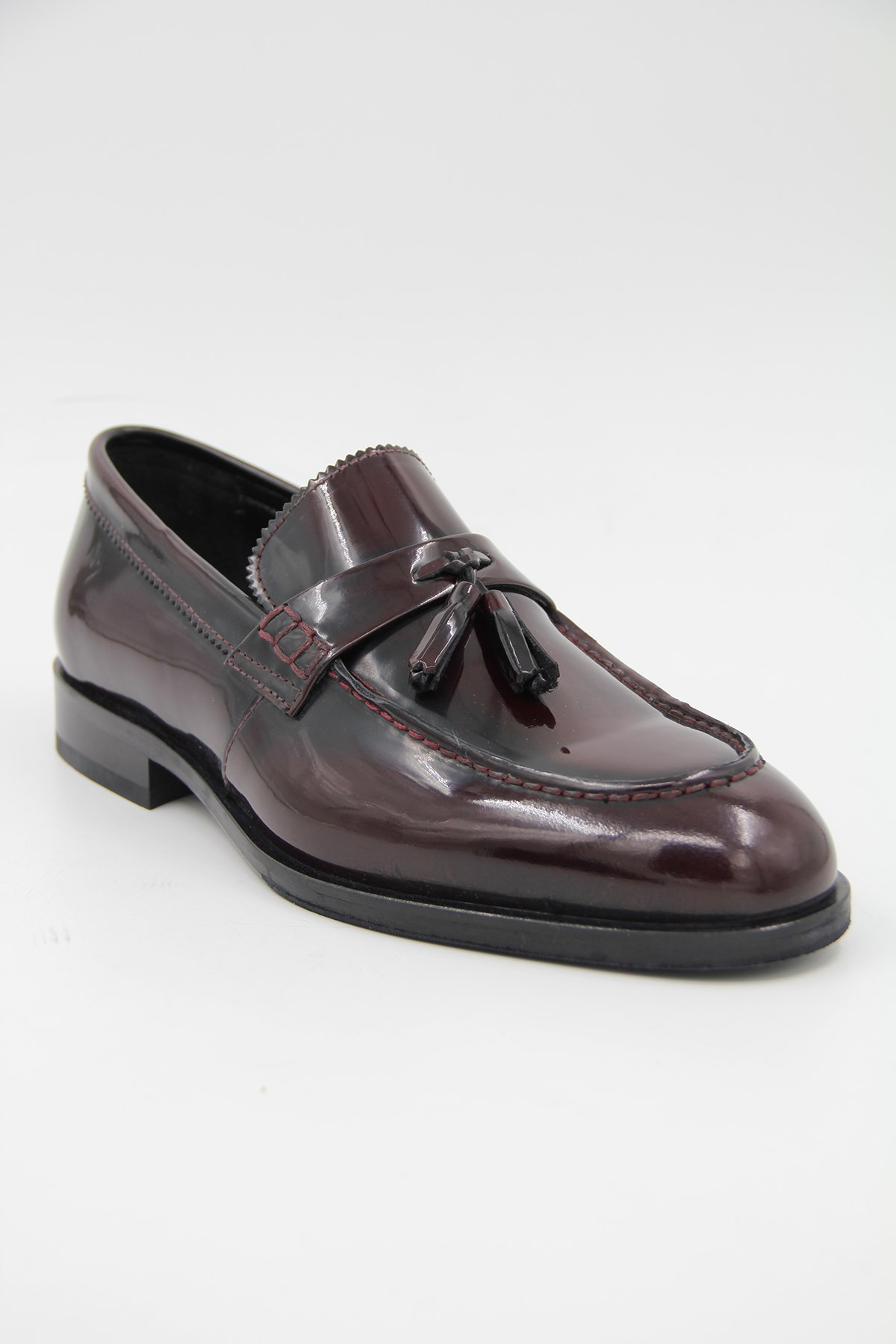 New Bota 10741 Erkek Klasik Ayakkabı - BORDO