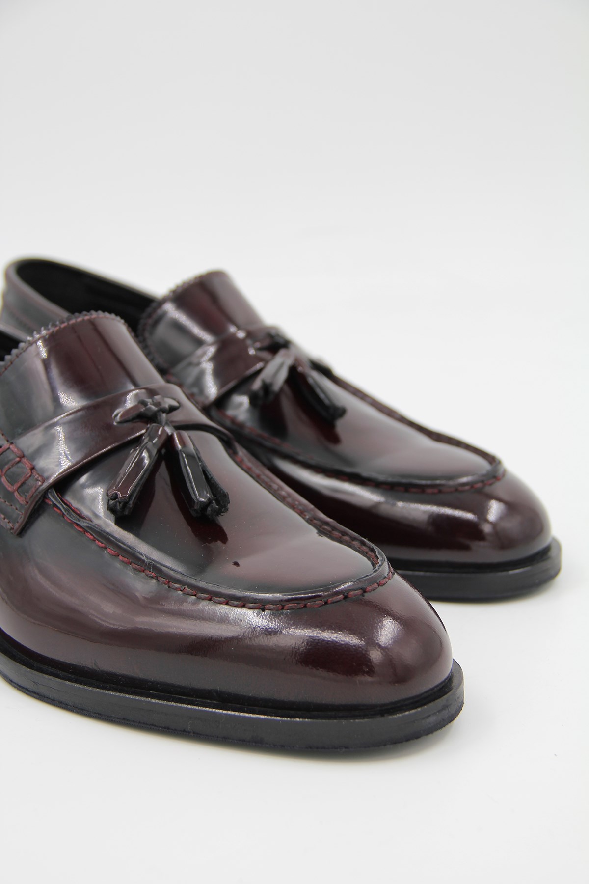 New Bota 10741 Erkek Klasik Ayakkabı - BORDO