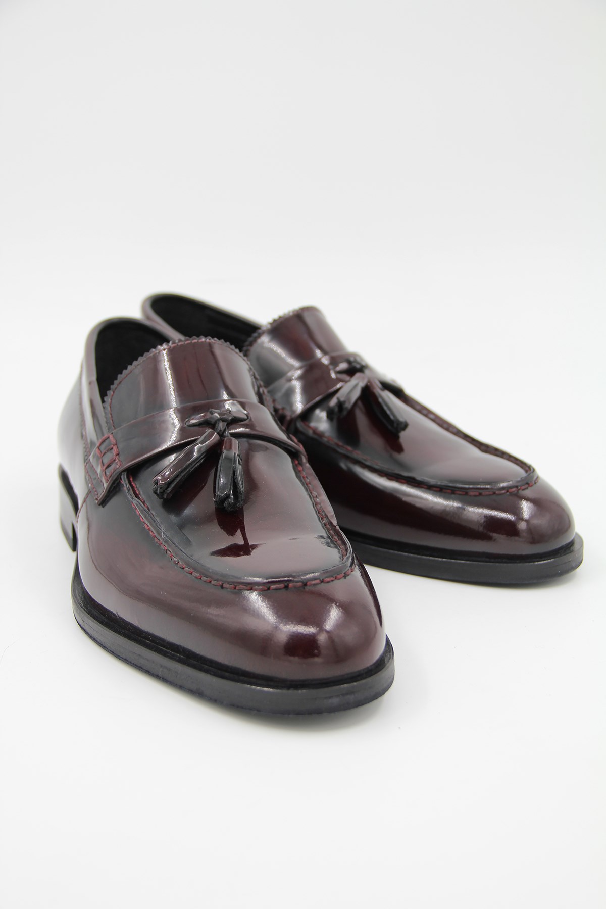 New Bota 10741 Erkek Klasik Ayakkabı - BORDO