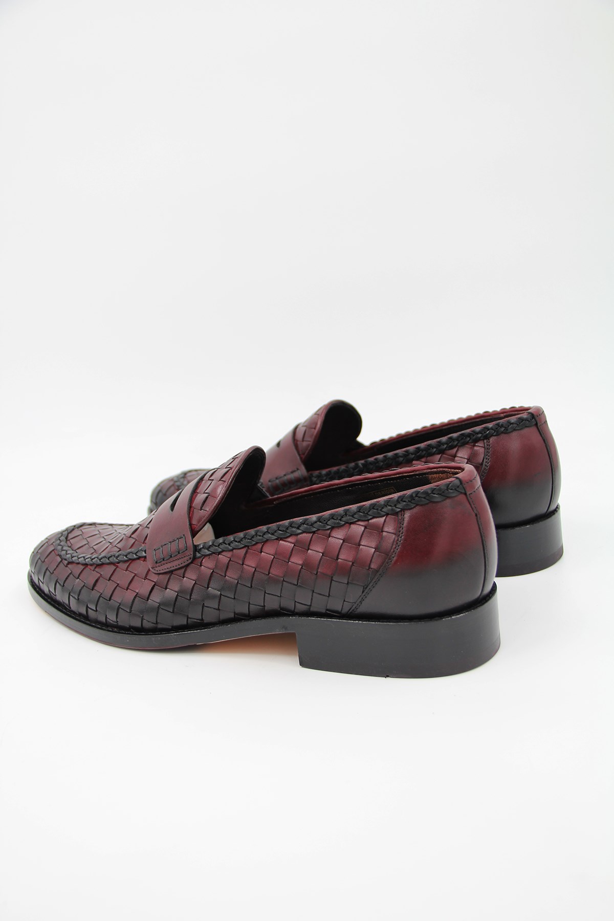 Oggi 00600-196 Kösele Erkek Klasik Ayakkabı - BORDO
