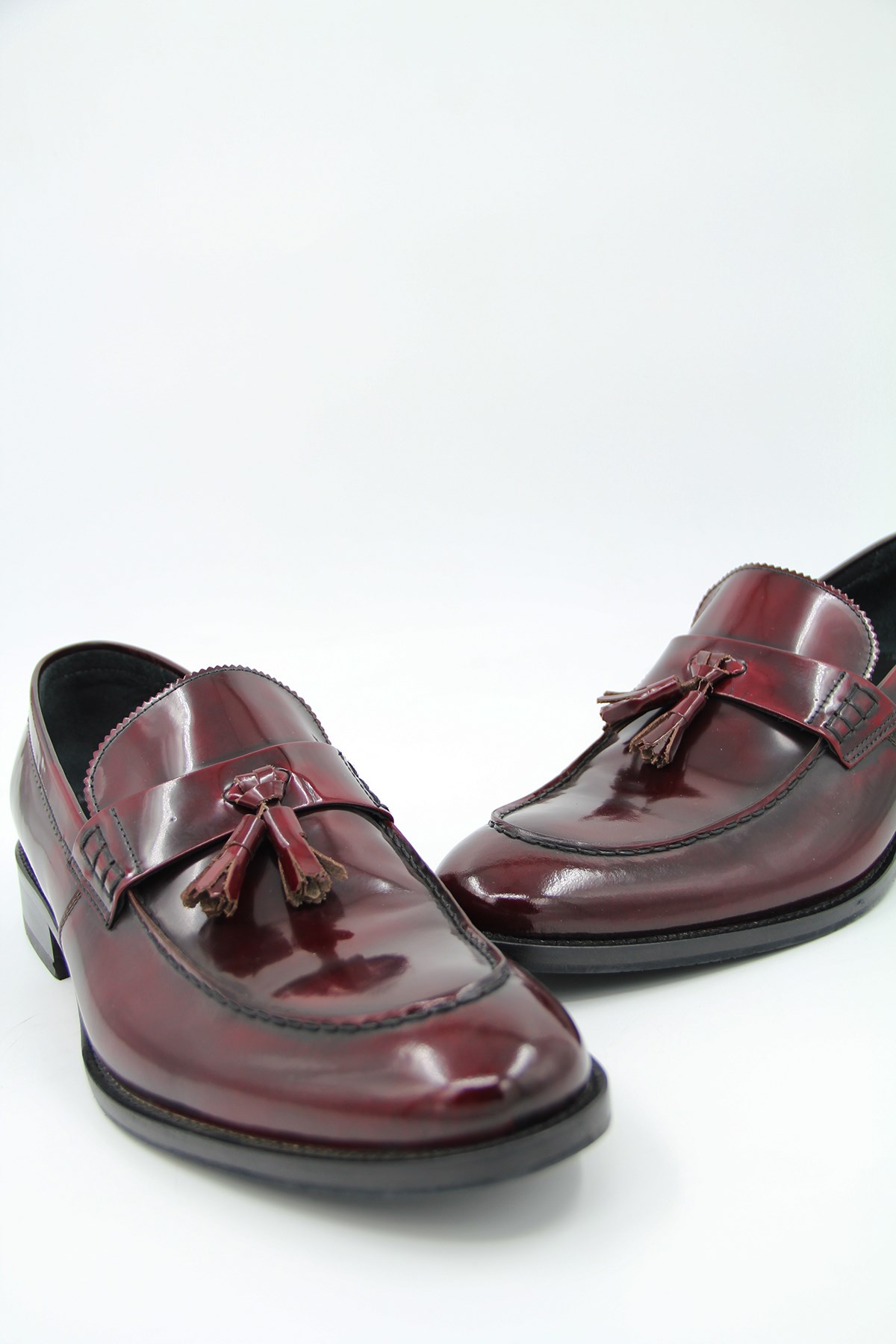 Oggi 00600-38 Erkek Klasik Ayakkabı - BORDO