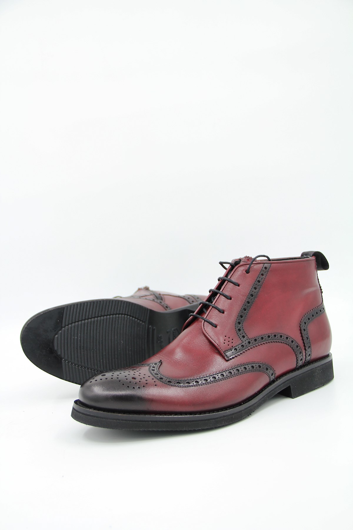 Oggi 00671 Erkek Klasik Bot - BORDO