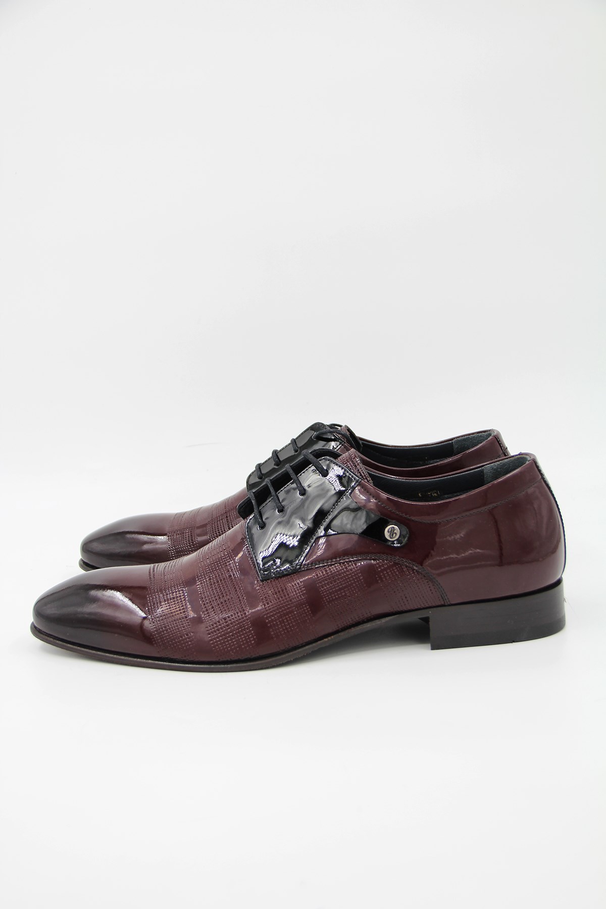Oggi 013508 Kösele Erkek Klasik Ayakkabı - BORDO