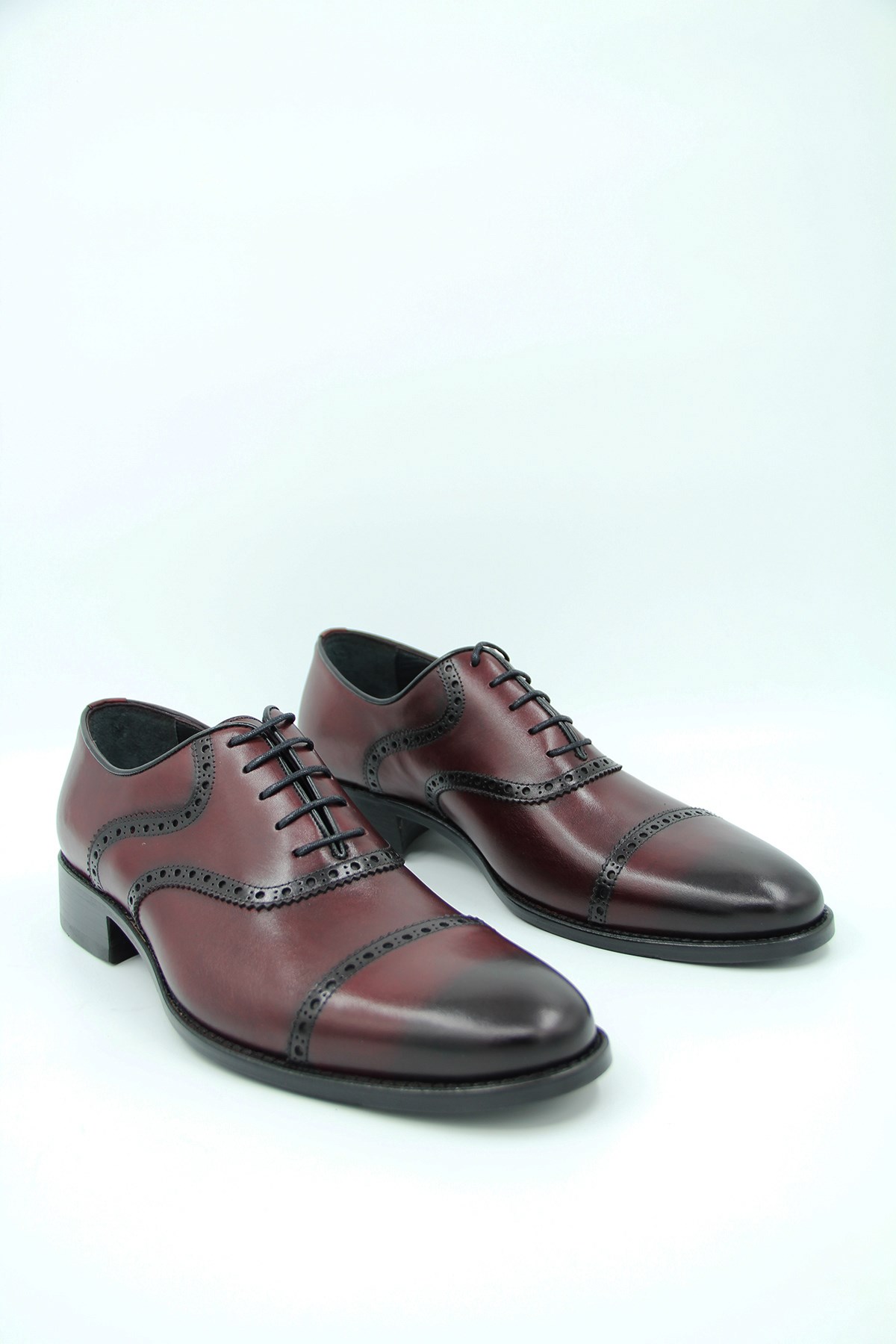 Oggi 013700-4 Erkek Klasik Ayakkabı - BORDO