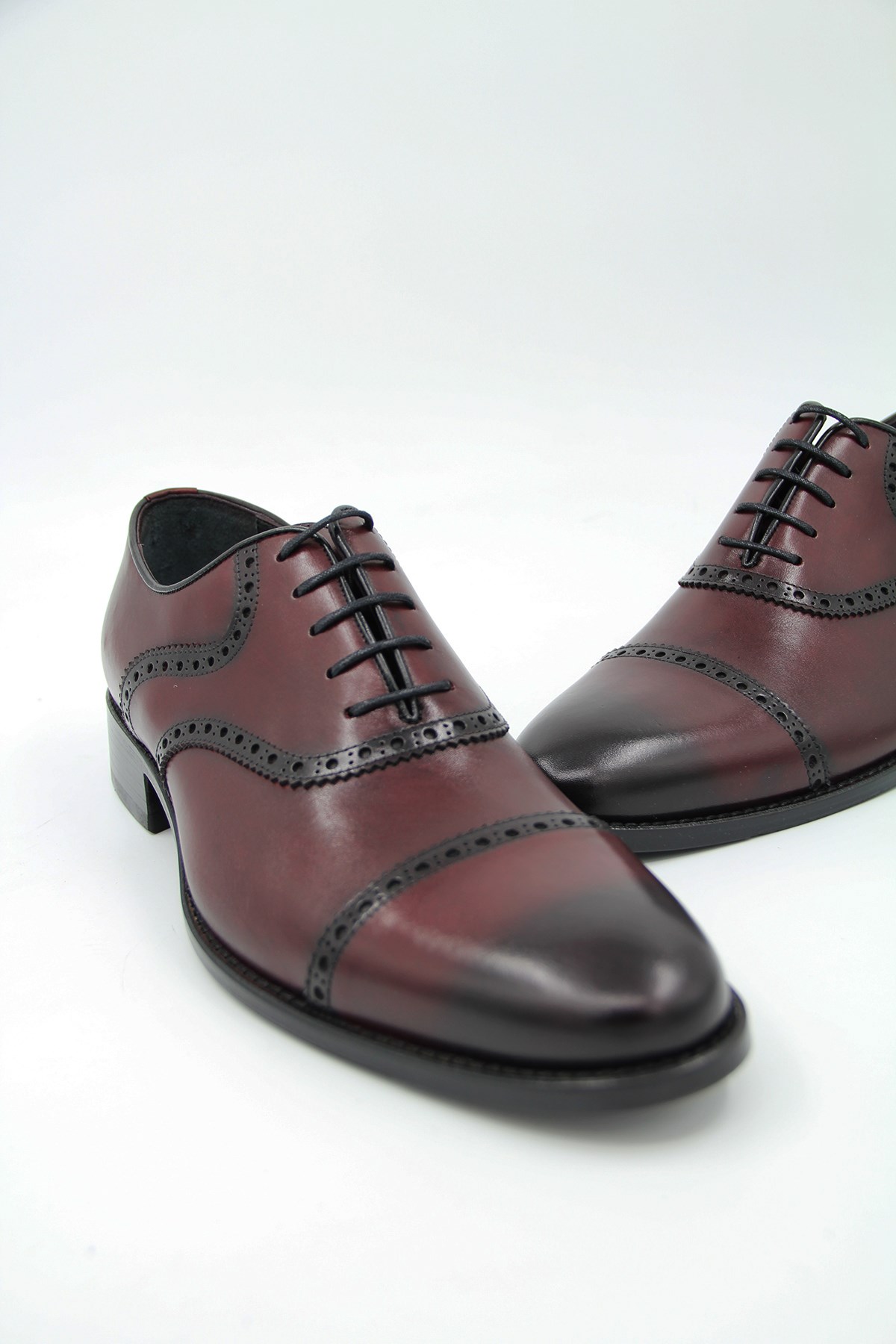 Oggi 013700-4 Erkek Klasik Ayakkabı - BORDO