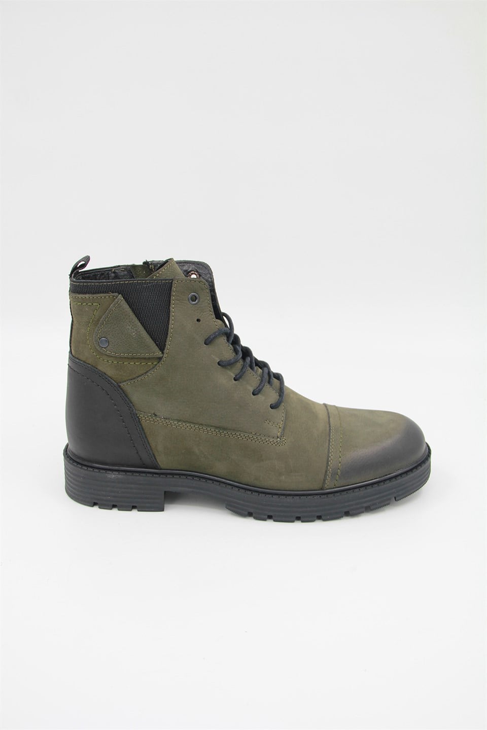 Pierre Cardin Erkek Casual Bot 77650 - HAKİ NUBUK