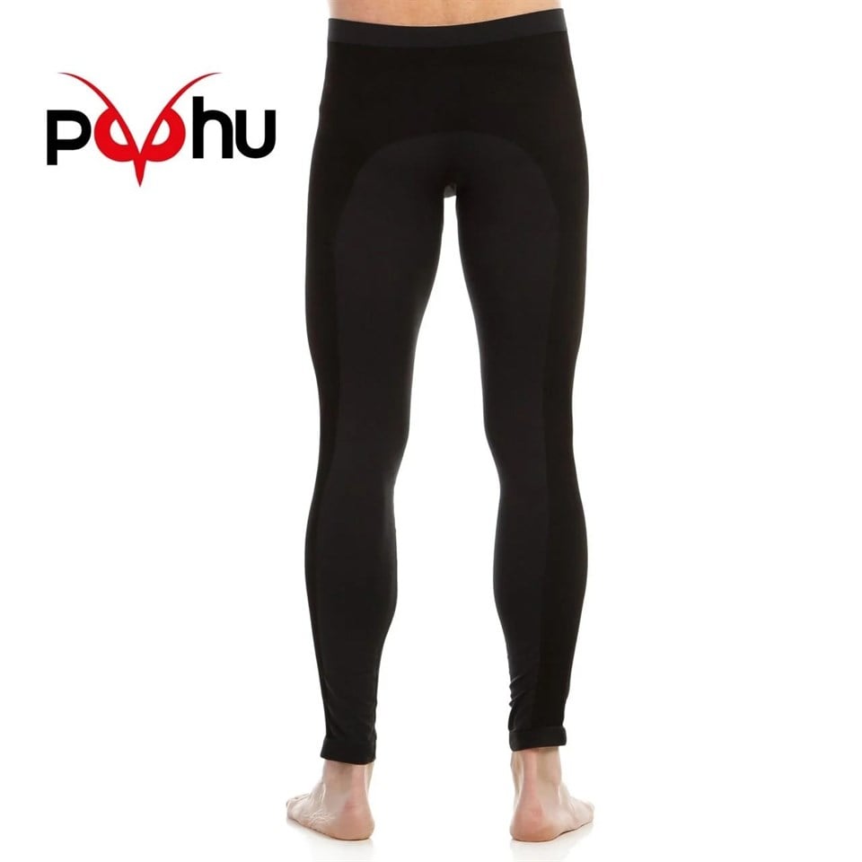 Puhu Termal Baselayer Erkek İçlik 004 - SİYAH