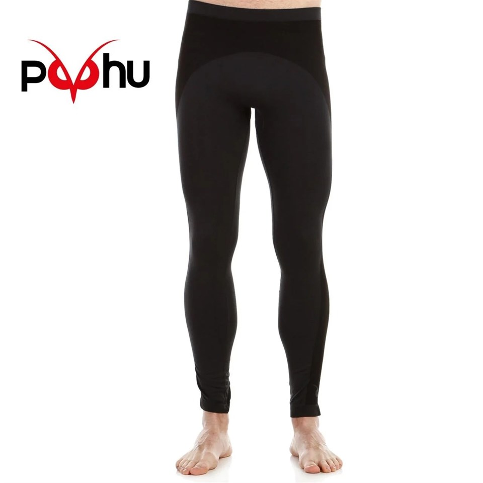 Puhu Termal Baselayer Erkek İçlik 004 - SİYAH