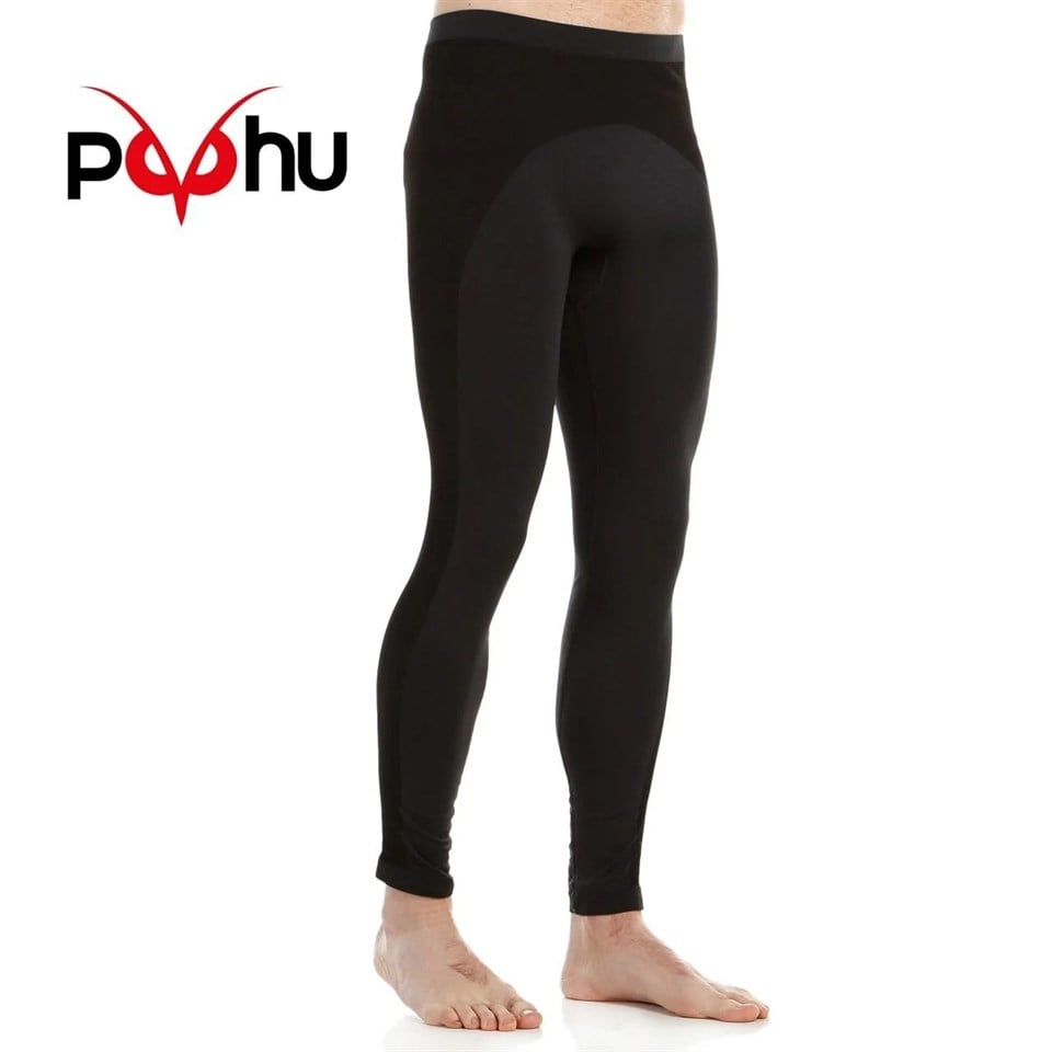 Puhu Termal Baselayer Erkek İçlik 004 - SİYAH