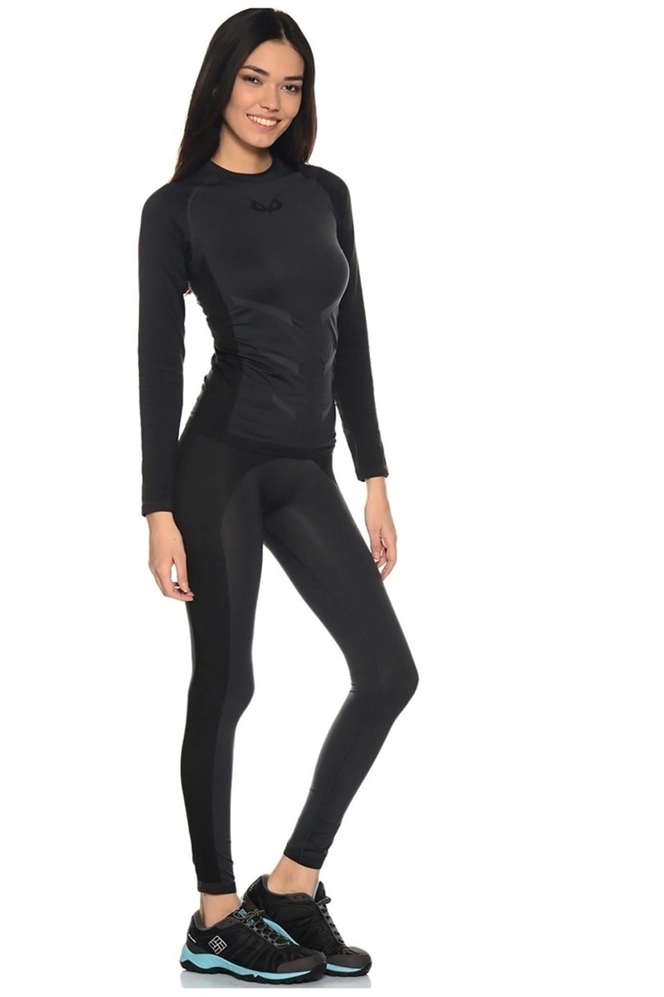 Puhu Termal Baselayer Kadın İçlik 003 - SİYAH