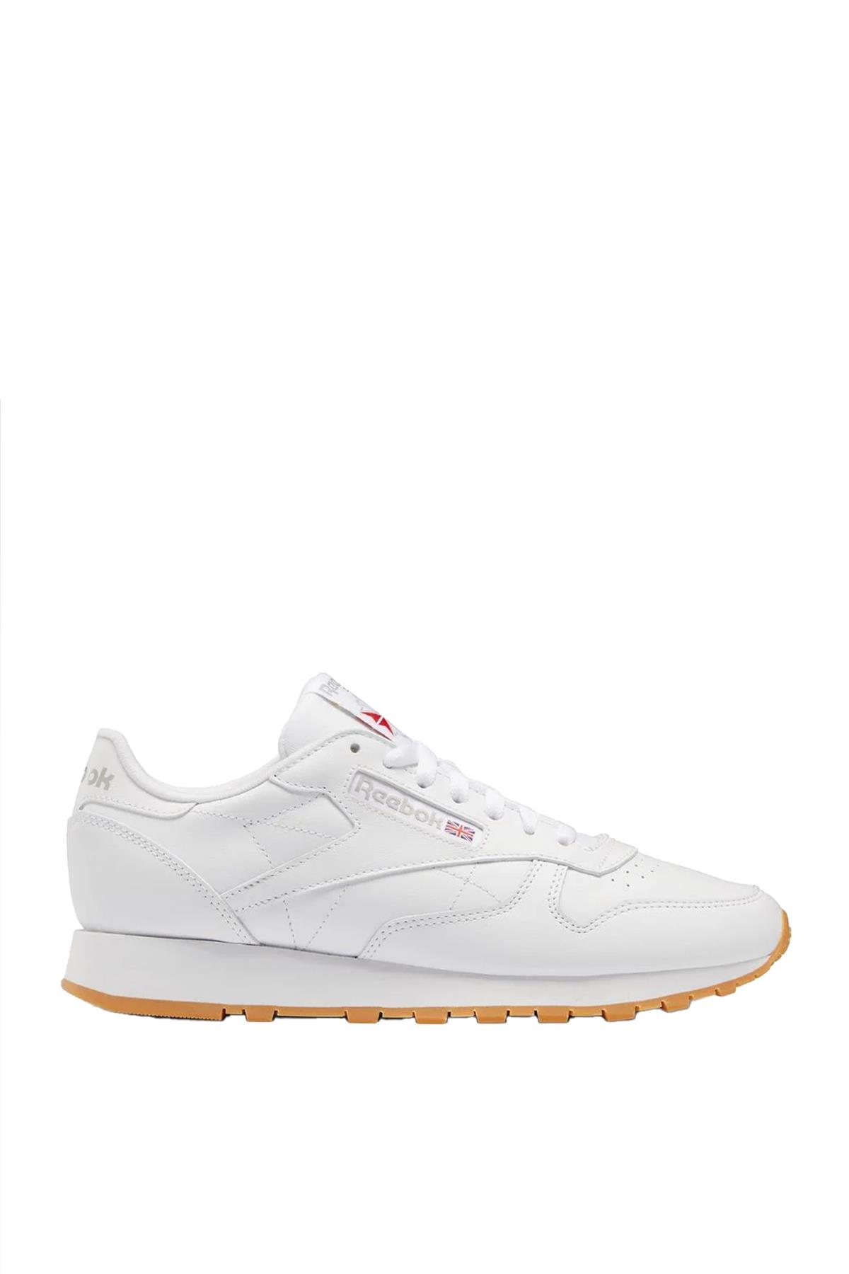 Reebok Classıc Leather 10008491  Unisex Spor Ayakkabı - BEYAZ