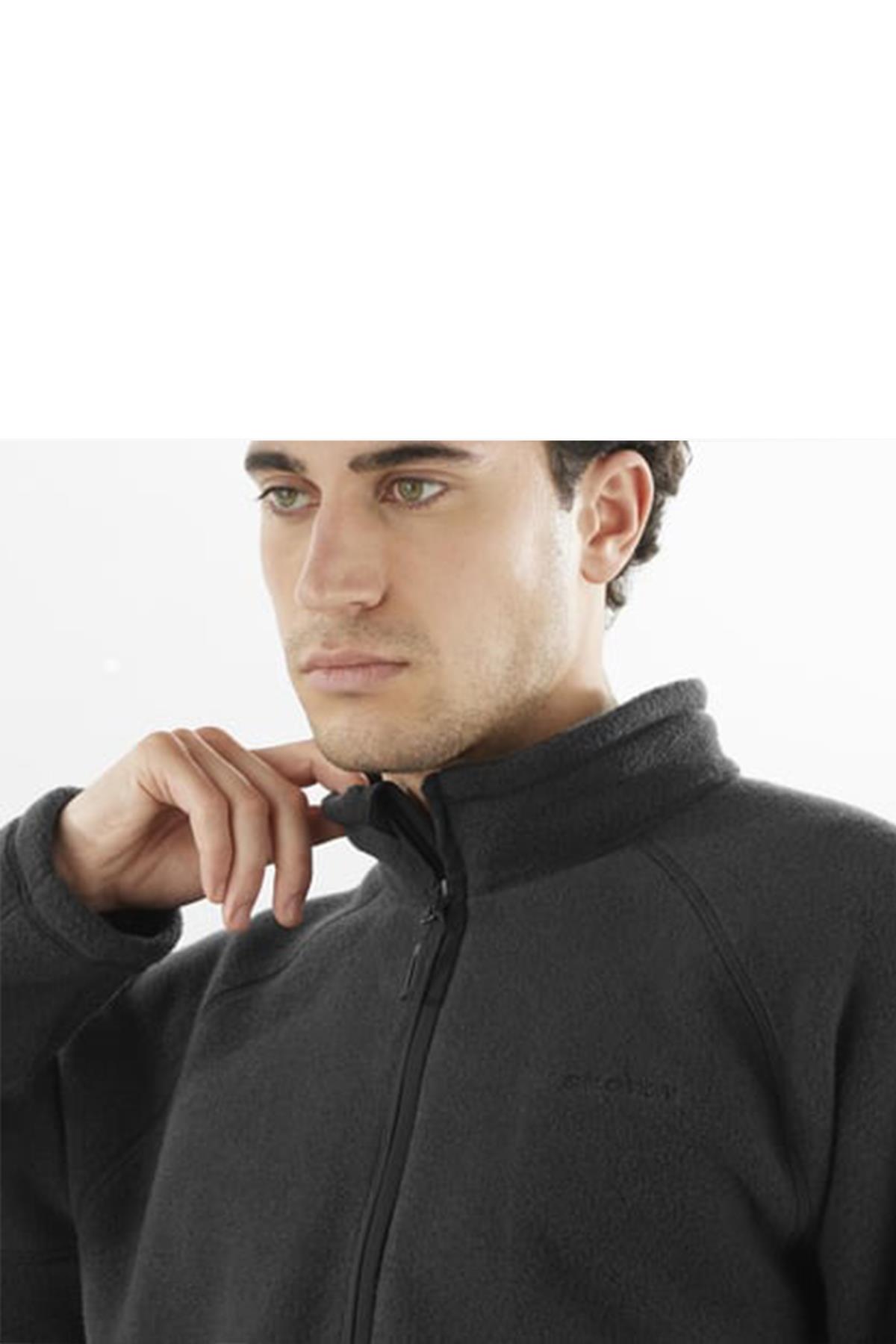 Salomon C22838 Chroma Fleece Pullov Hz Erkek Polar - SİYAH