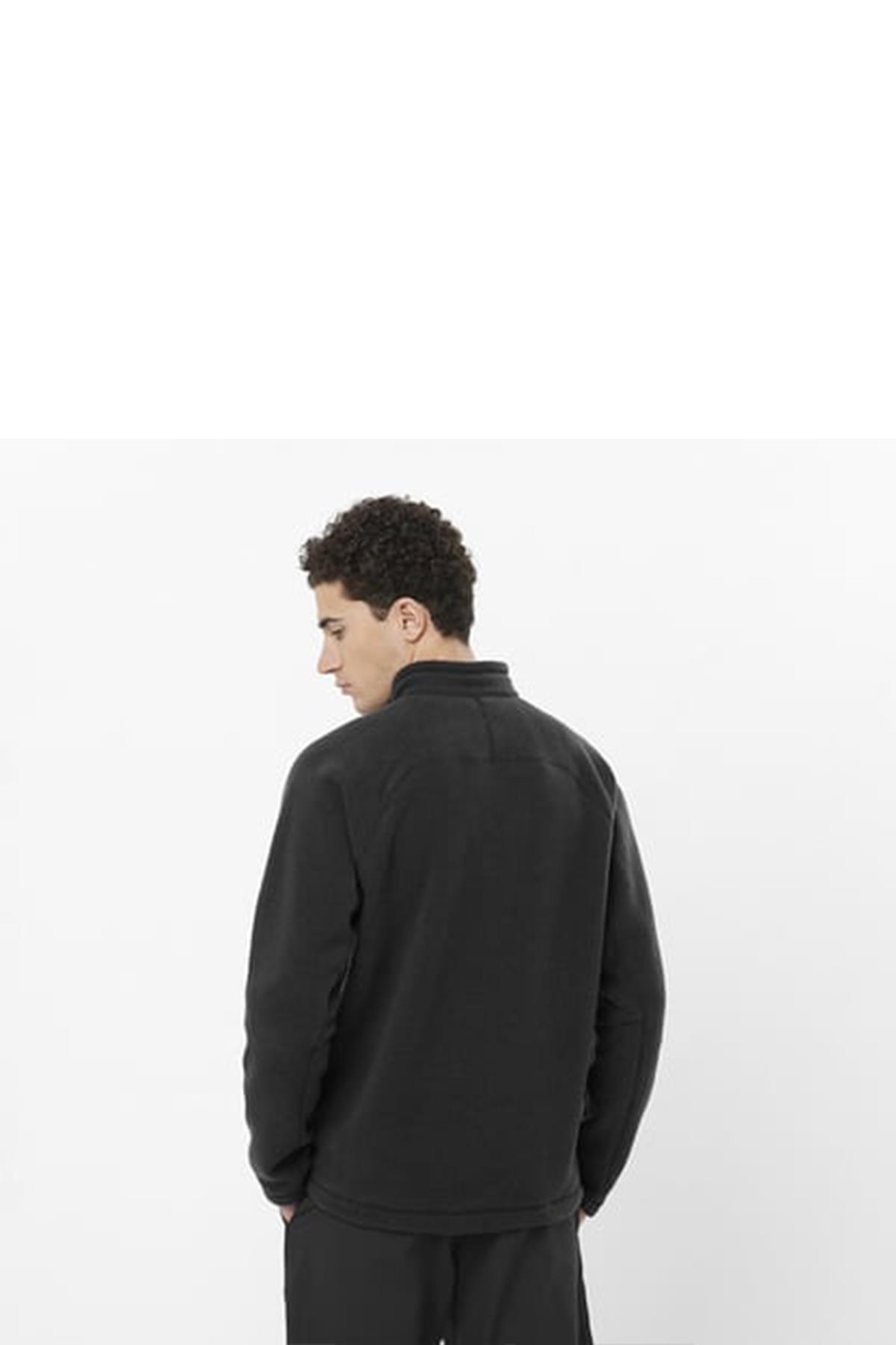 Salomon C22838 Chroma Fleece Pullov Hz Erkek Polar - SİYAH