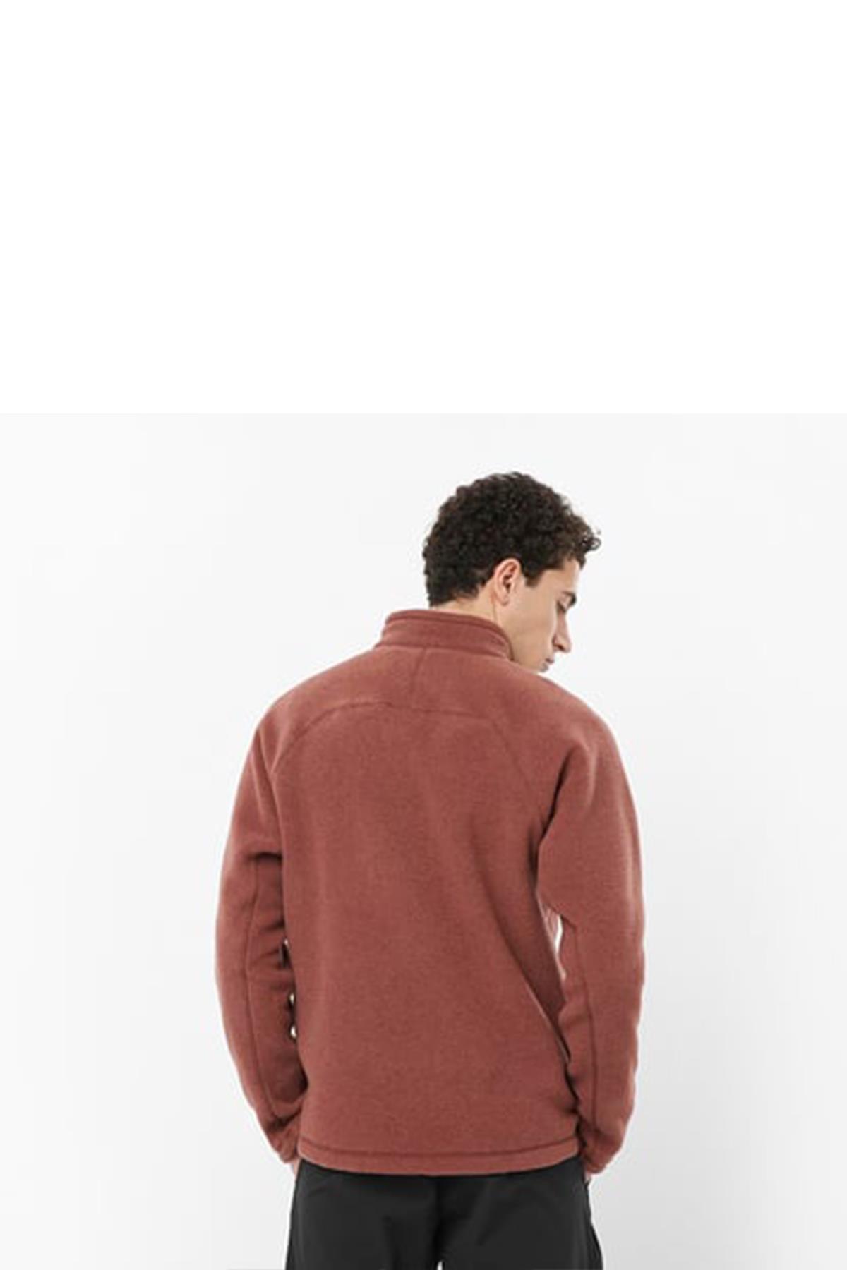 Salomon C22840 Chroma Fleece Pullov Hz Erkek Polar - KIRMIZI