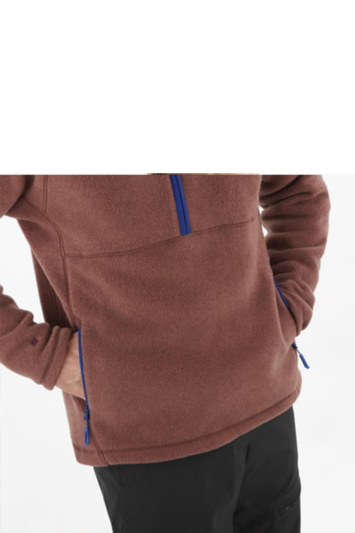 Salomon C22840 Chroma Fleece Pullov Hz Erkek Polar - KIRMIZI