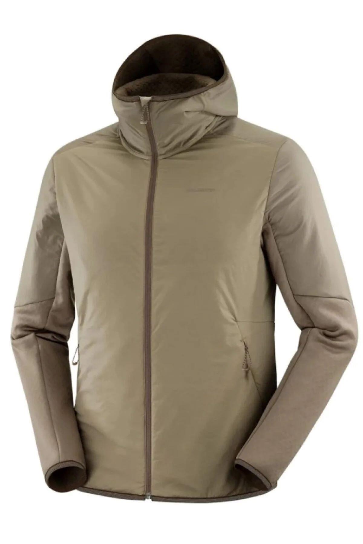 Salomon C22968 Outlıne Hybrıd Warm Hd Primaloft® Thermoplume Yalıtımı Erkek Montu - KAHVERENGİ