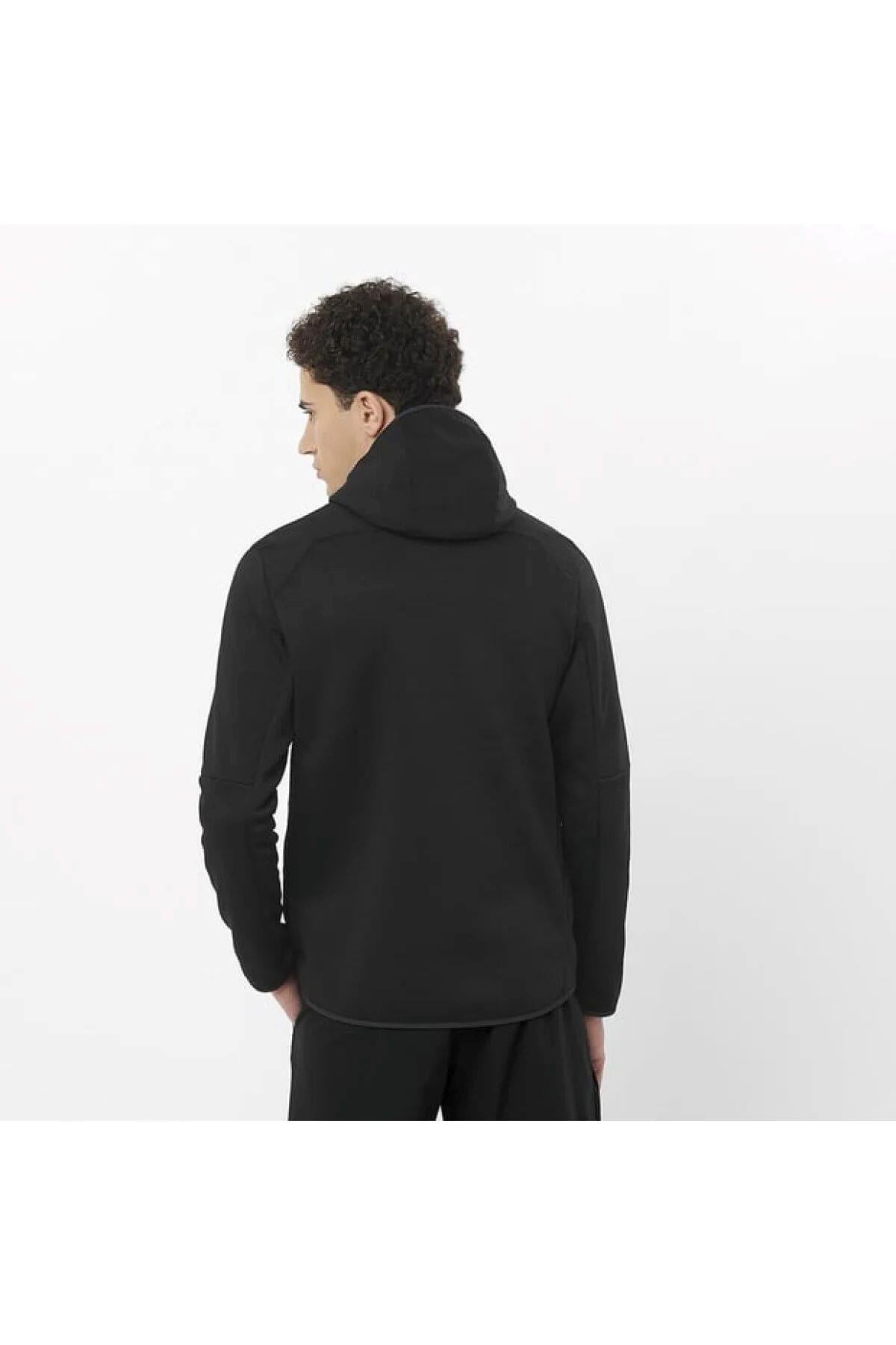 Salomon C22969 Outlıne Hybrıd Warm Hd Primaloft® Thermoplume Yalıtımı Erkek Montu - SİYAH