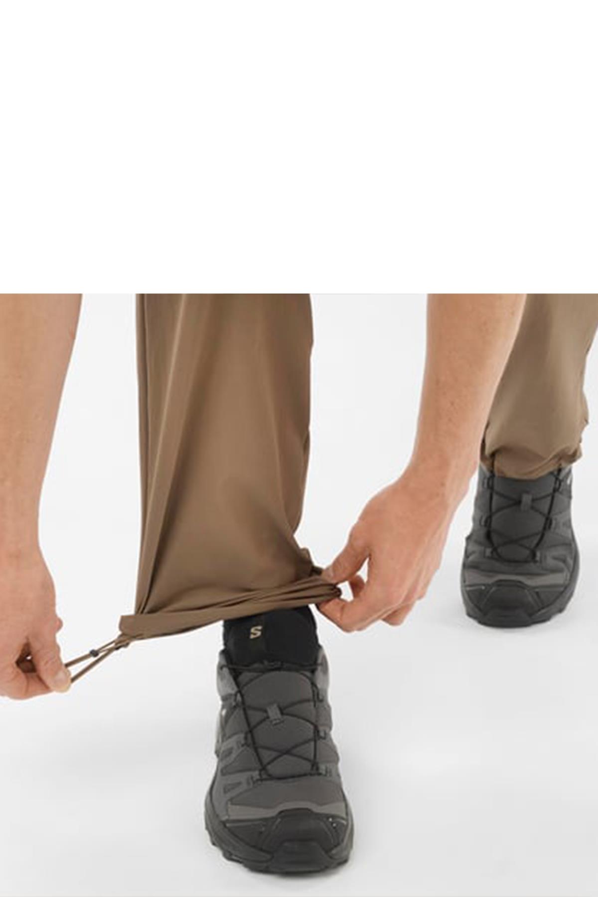Salomon C23210 Wayfarer Warm Pants Erkek Outdoor Pantolonu - VİZON