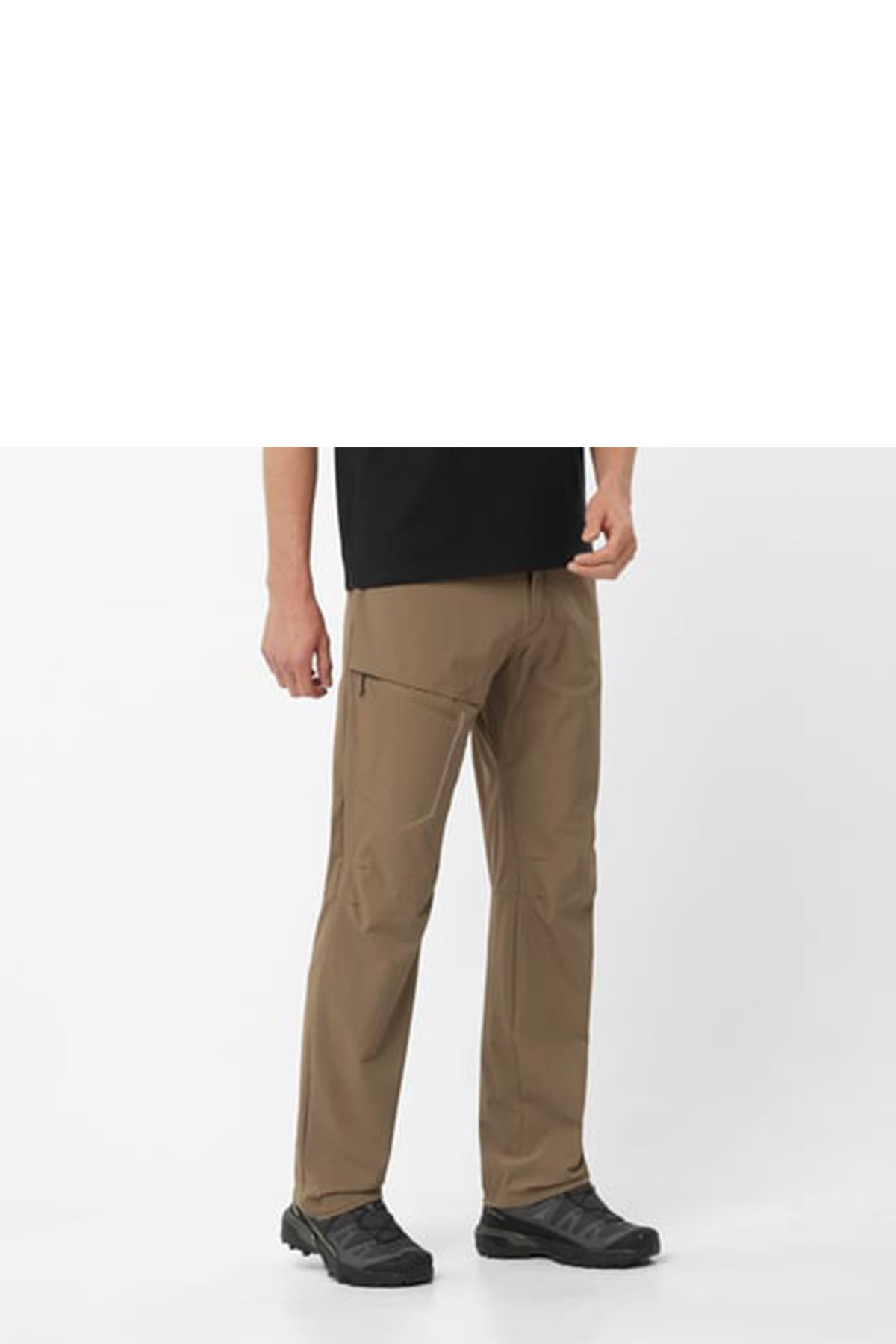 Salomon C23210 Wayfarer Warm Pants Erkek Outdoor Pantolonu - VİZON