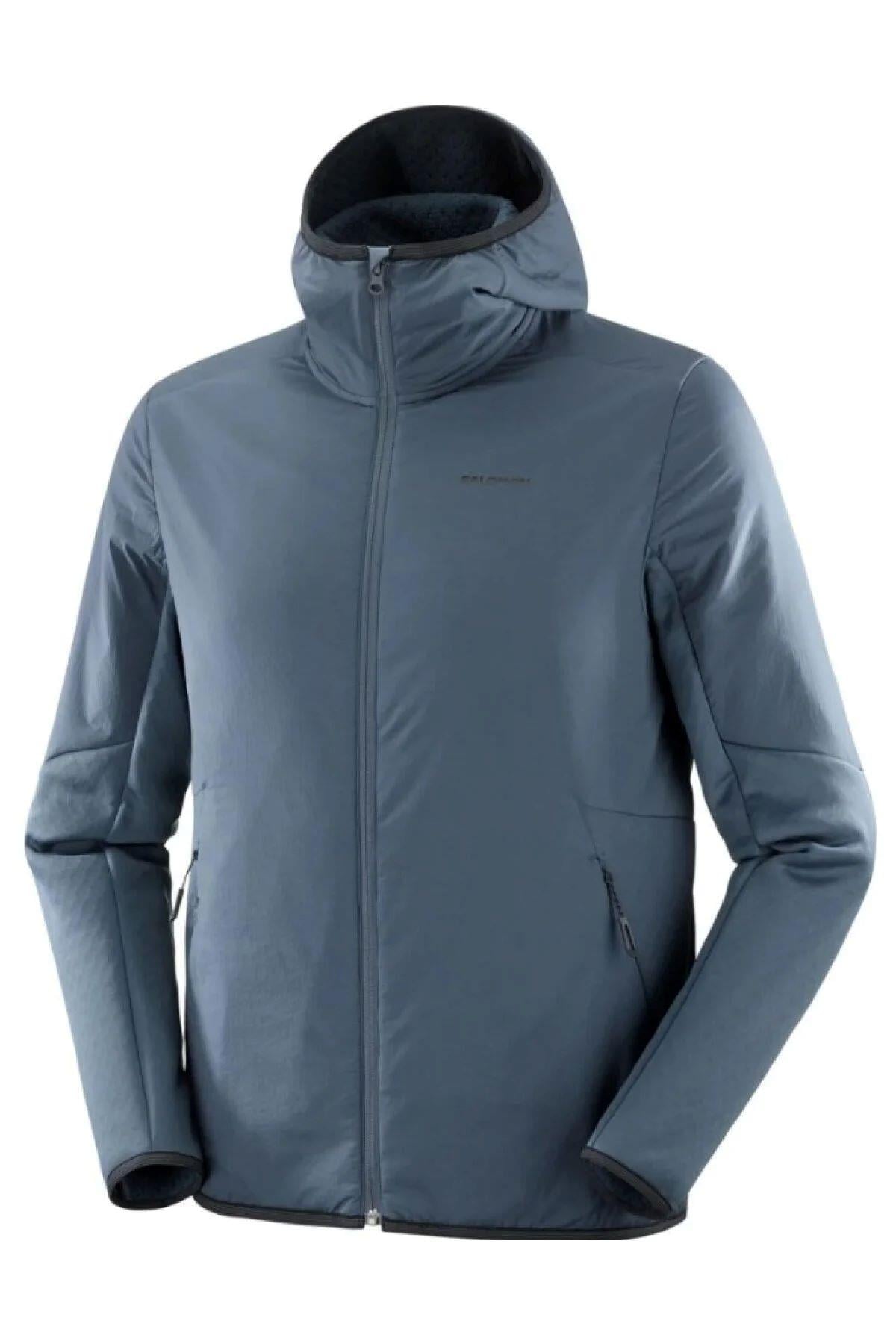 Salomon C23280 Outlıne Hybrıd Warm Hd Primaloft® Thermoplume Yalıtımı Erkek Montu - LACİVERT