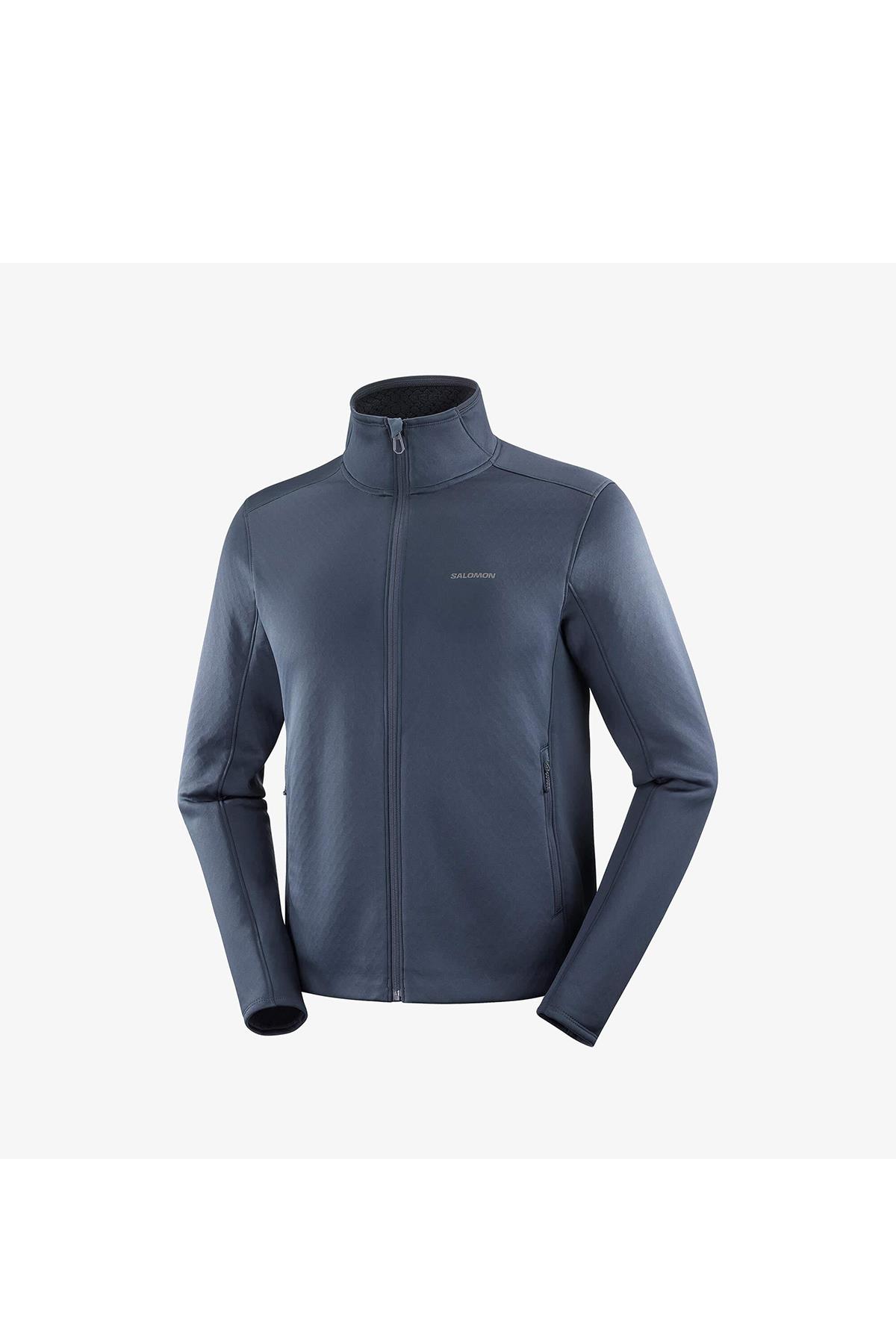 Salomon C24749 Outlıne Warm Fleece Fz Tam Fermuar Polar - LACİVERT