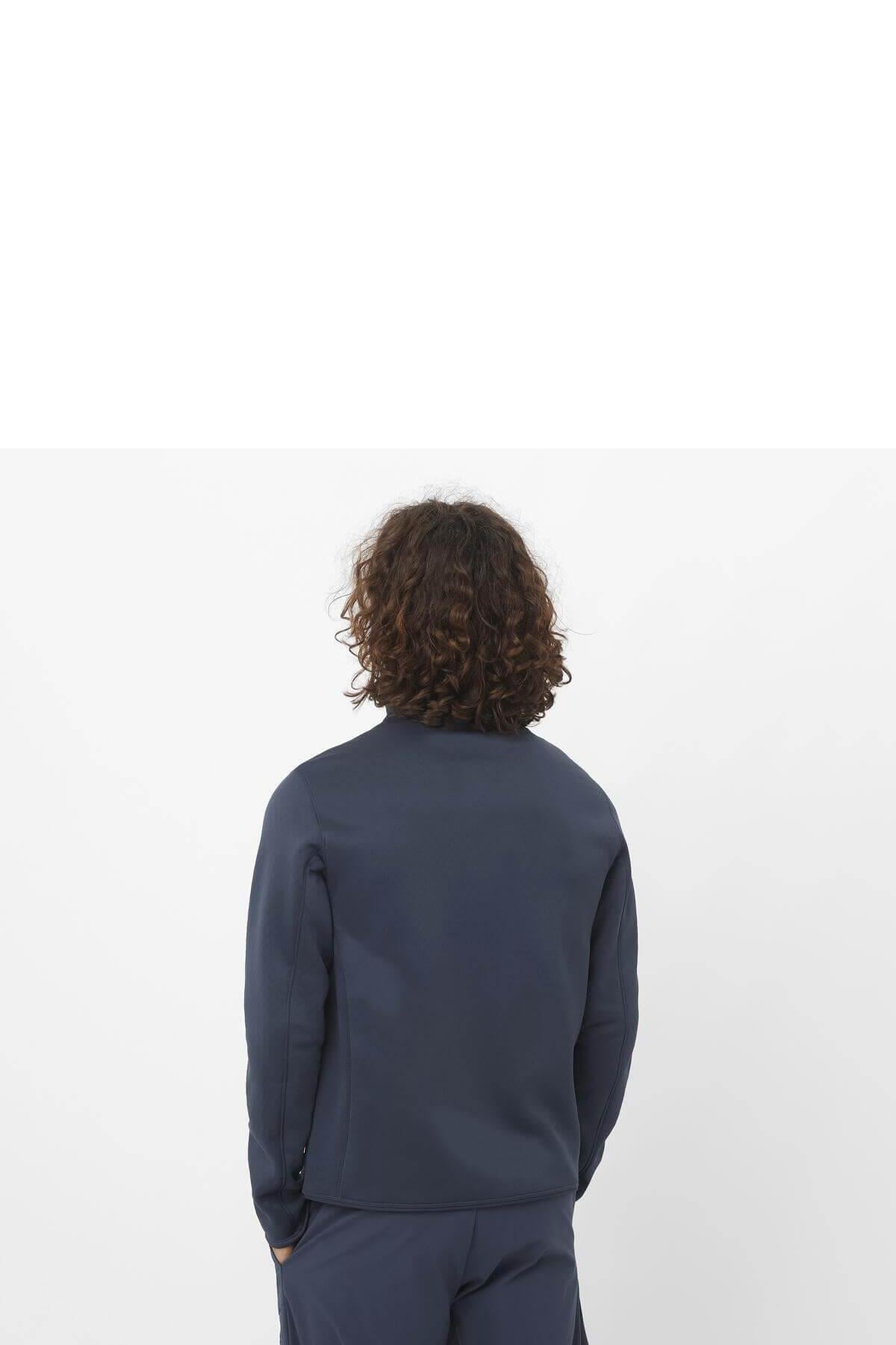 Salomon C24749 Outlıne Warm Fleece Fz Tam Fermuar Polar - LACİVERT