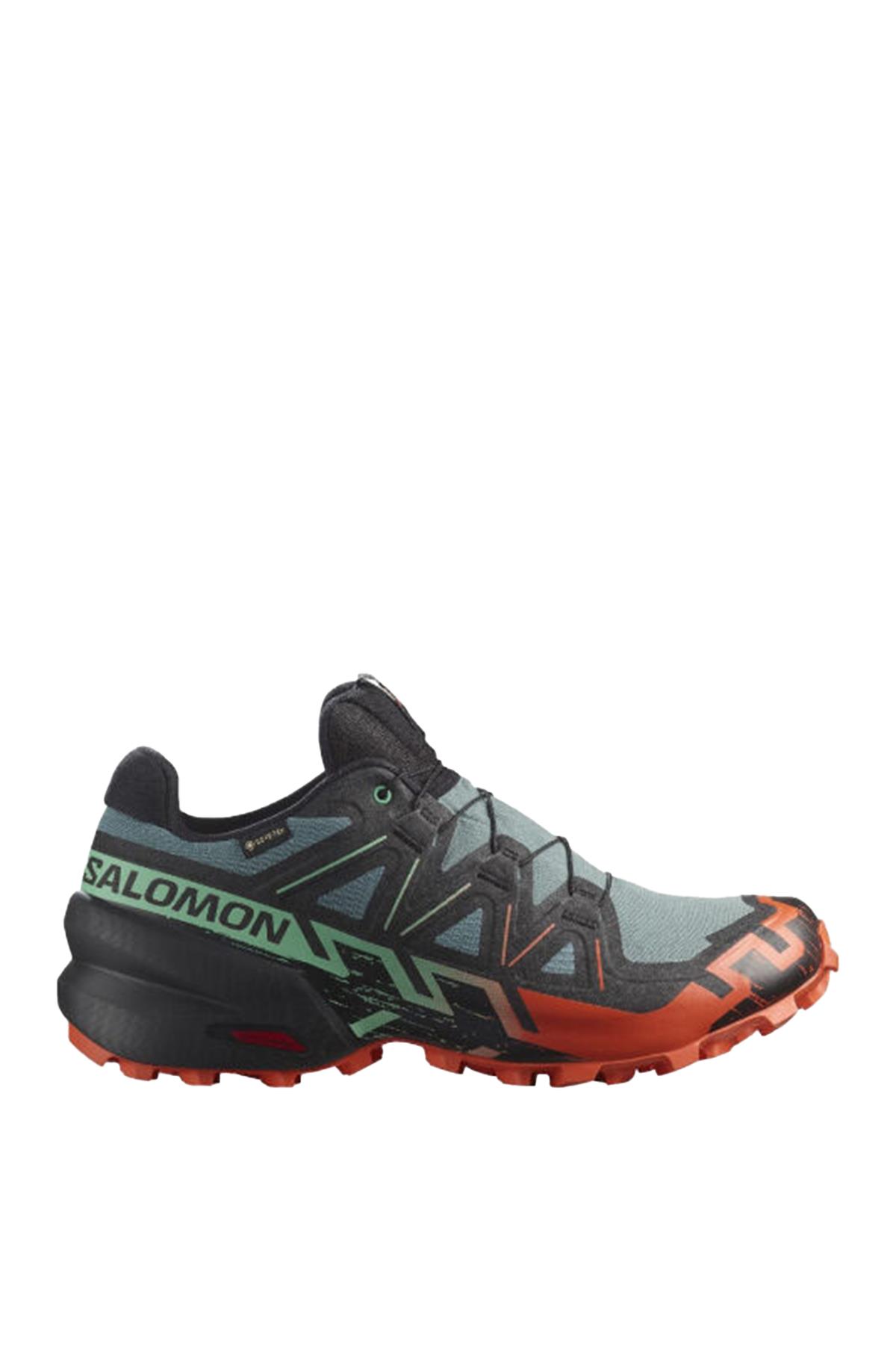 Salomon Speedcross 6 Gtx L4770130028 Erkek Outdoor Ayakkabı - HAKİ-TURUNCU