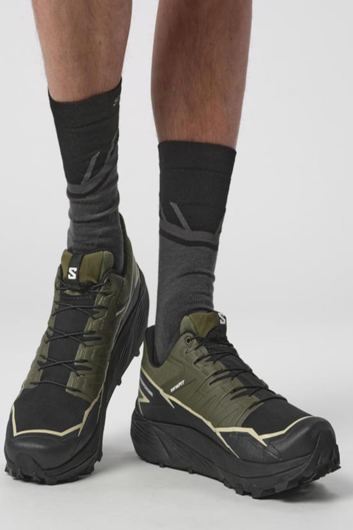Salomon Thundercross Gtx L473834 Erkek Outdoor Ayakkabı - HAKİ