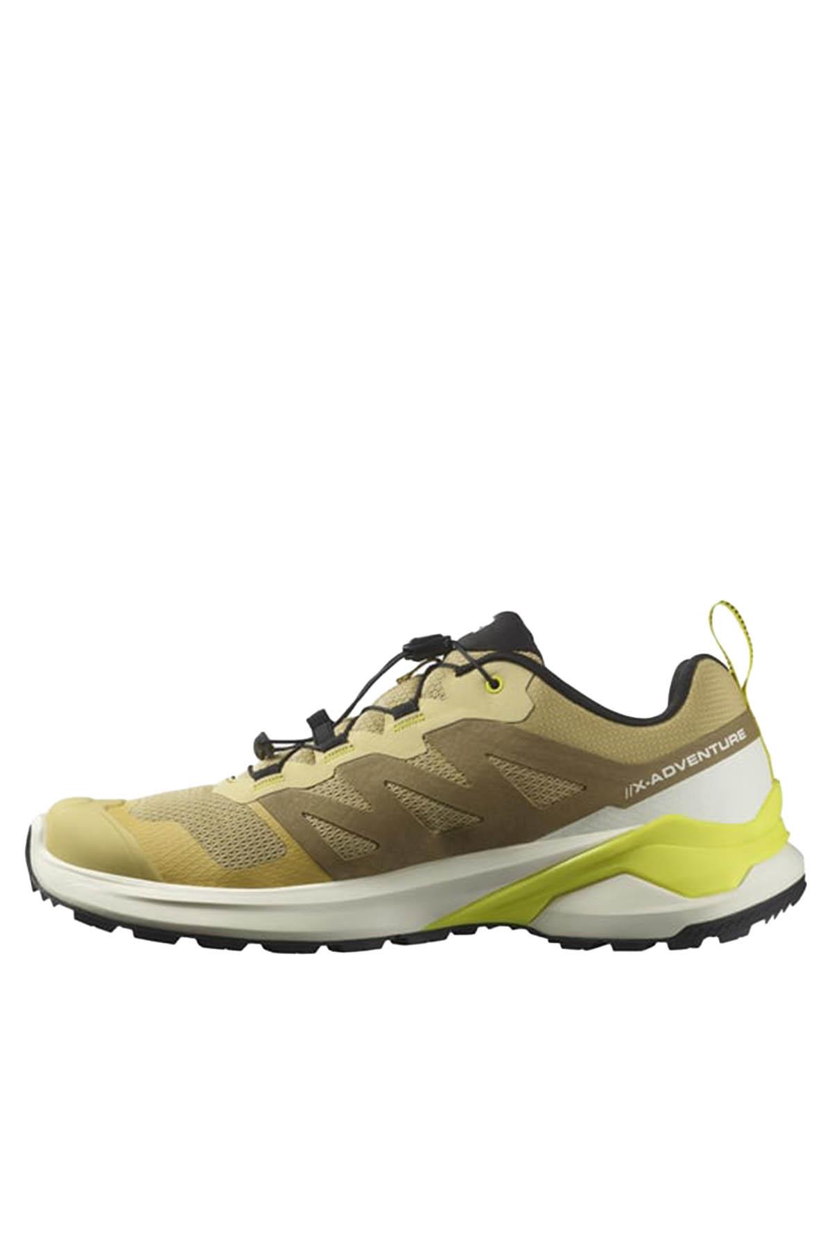 Salomon X-Adventure L474513 Erkek Outdoor Ayakkabı - HAKİ SARI