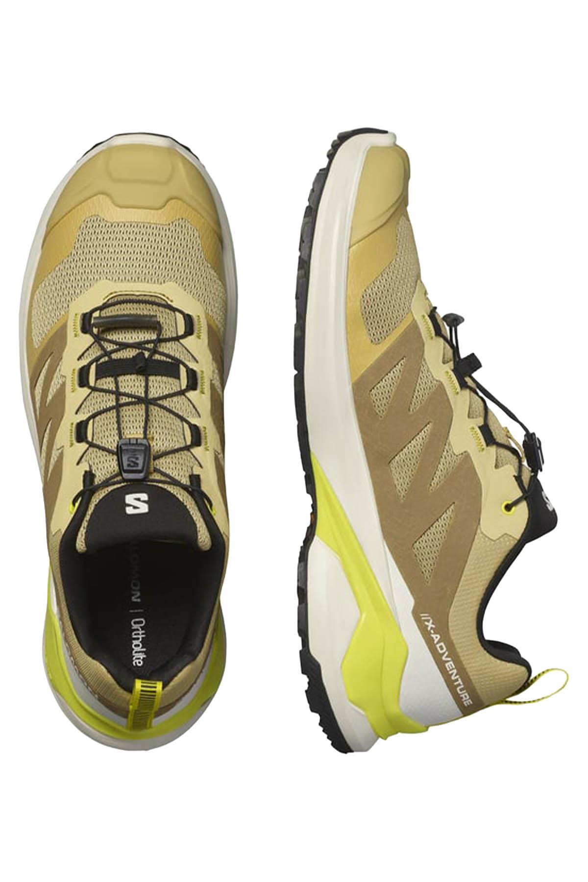 Salomon X-Adventure L474513 Erkek Outdoor Ayakkabı - HAKİ SARI