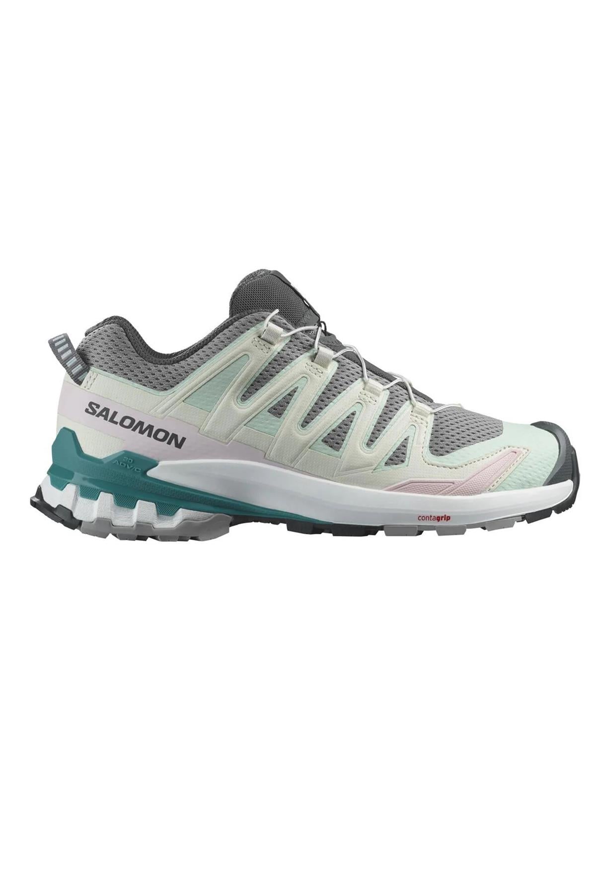 Salomon Xa Pro 3D V9 W L471189 Kadın Outdoor Ayakkabı - GRİ