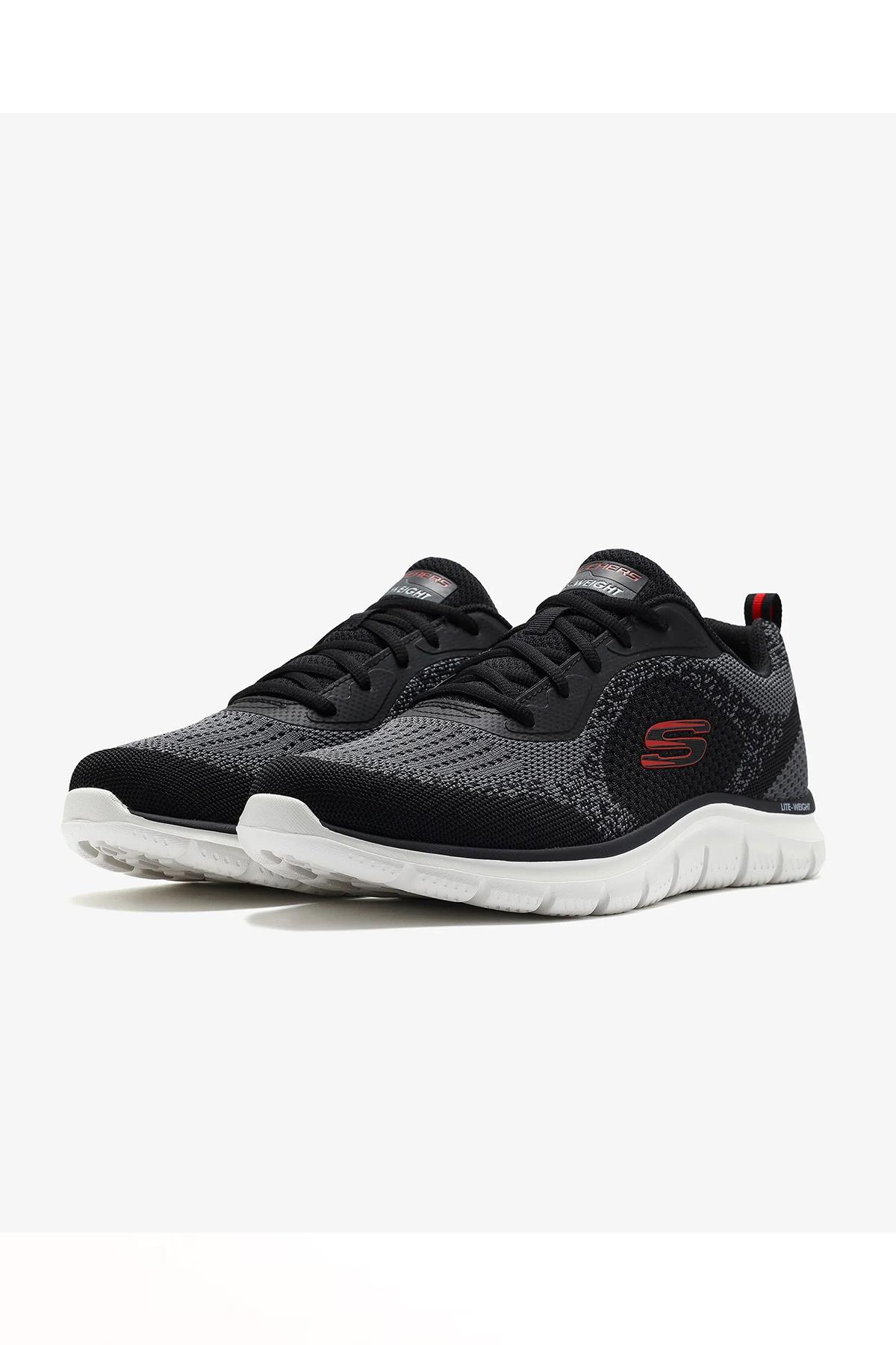 Skechers 232699Tk Erkek Spor Ayakkabı - SİYAH-KIRMIZI