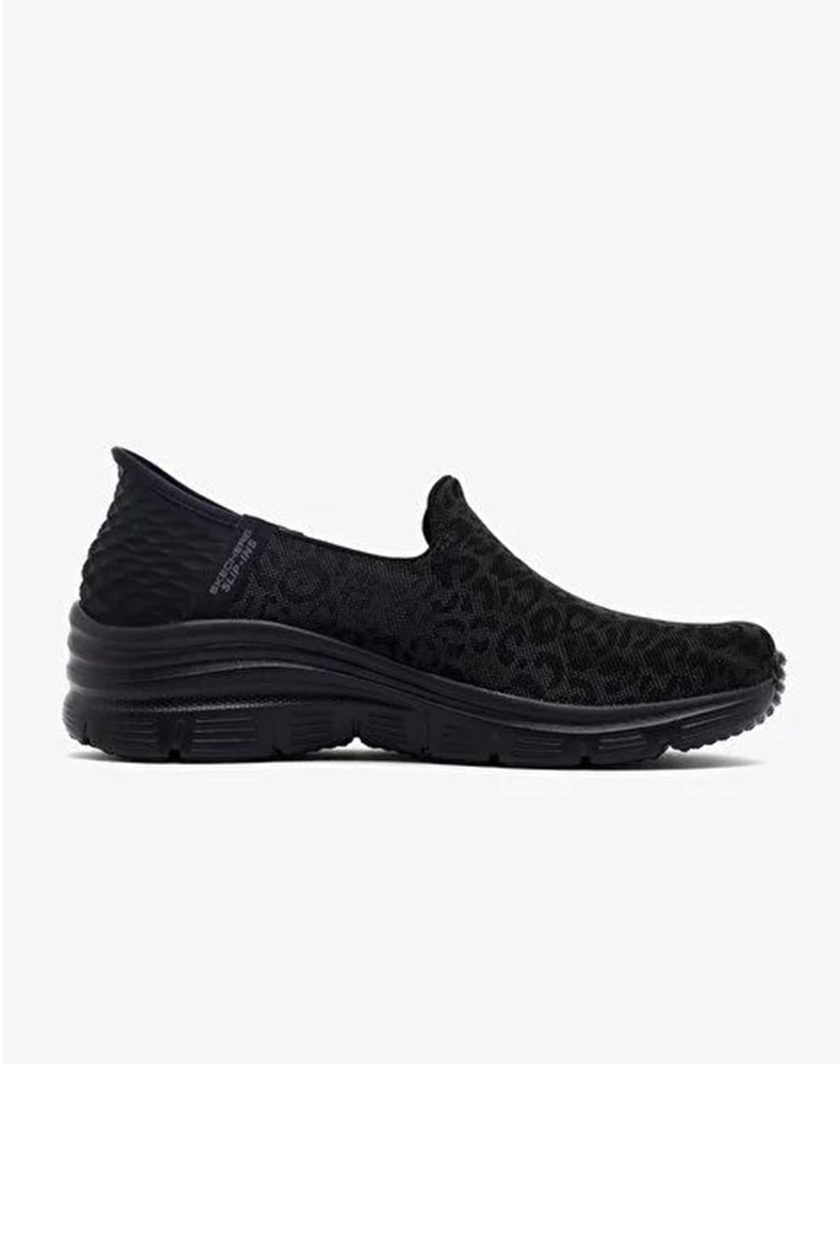 Skechers 896414 Tk Bbk Kadın Spor Ayakkabı - SİYAH