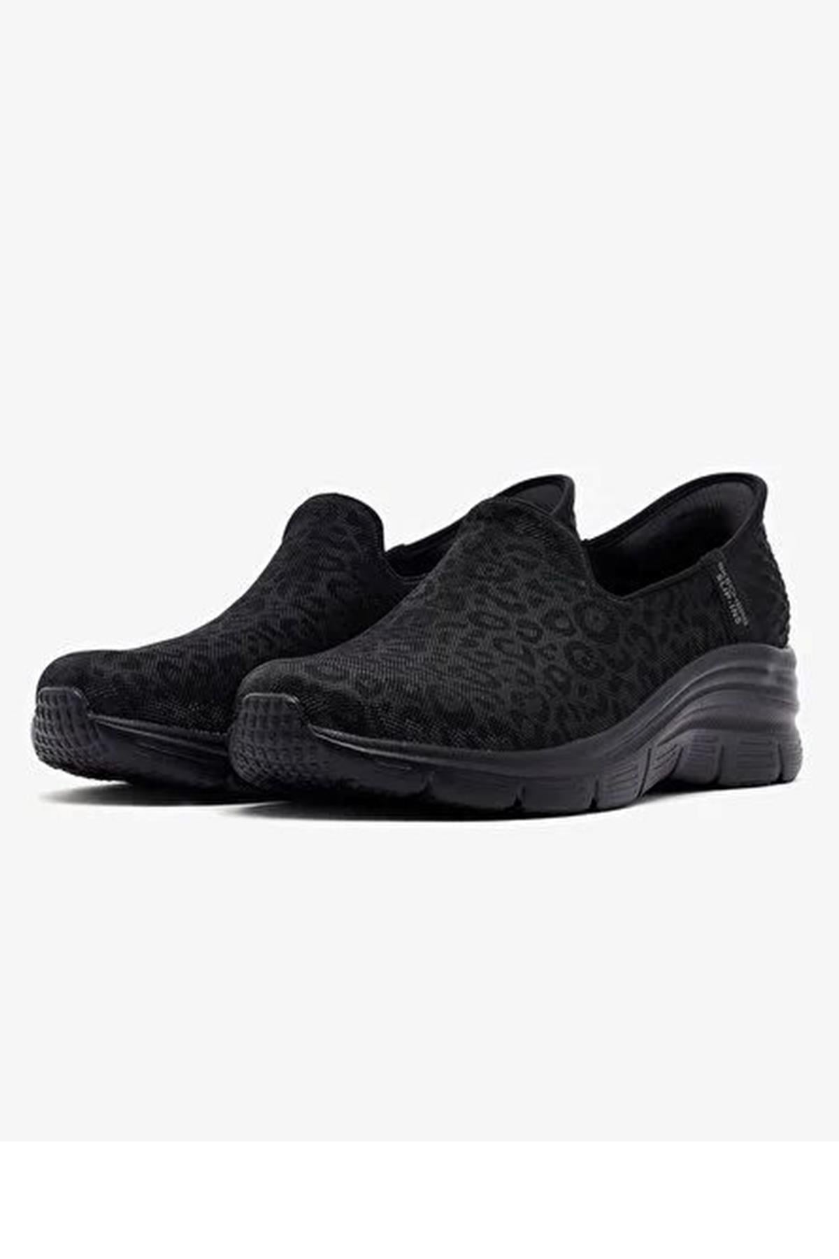 Skechers 896414 Tk Bbk Kadın Spor Ayakkabı - SİYAH